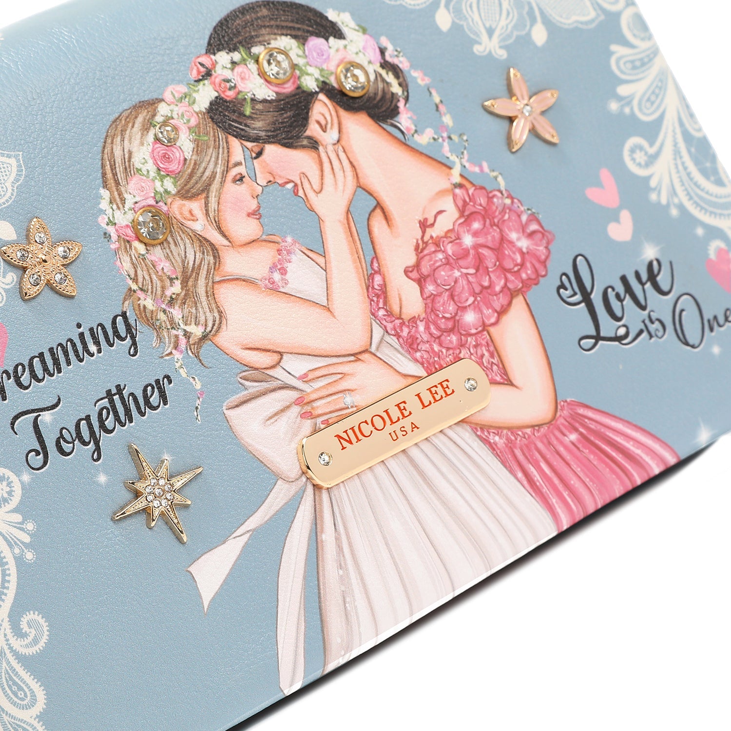 BOLSO DE MANO PEQUEÑO (DREAMING TOGETHER)