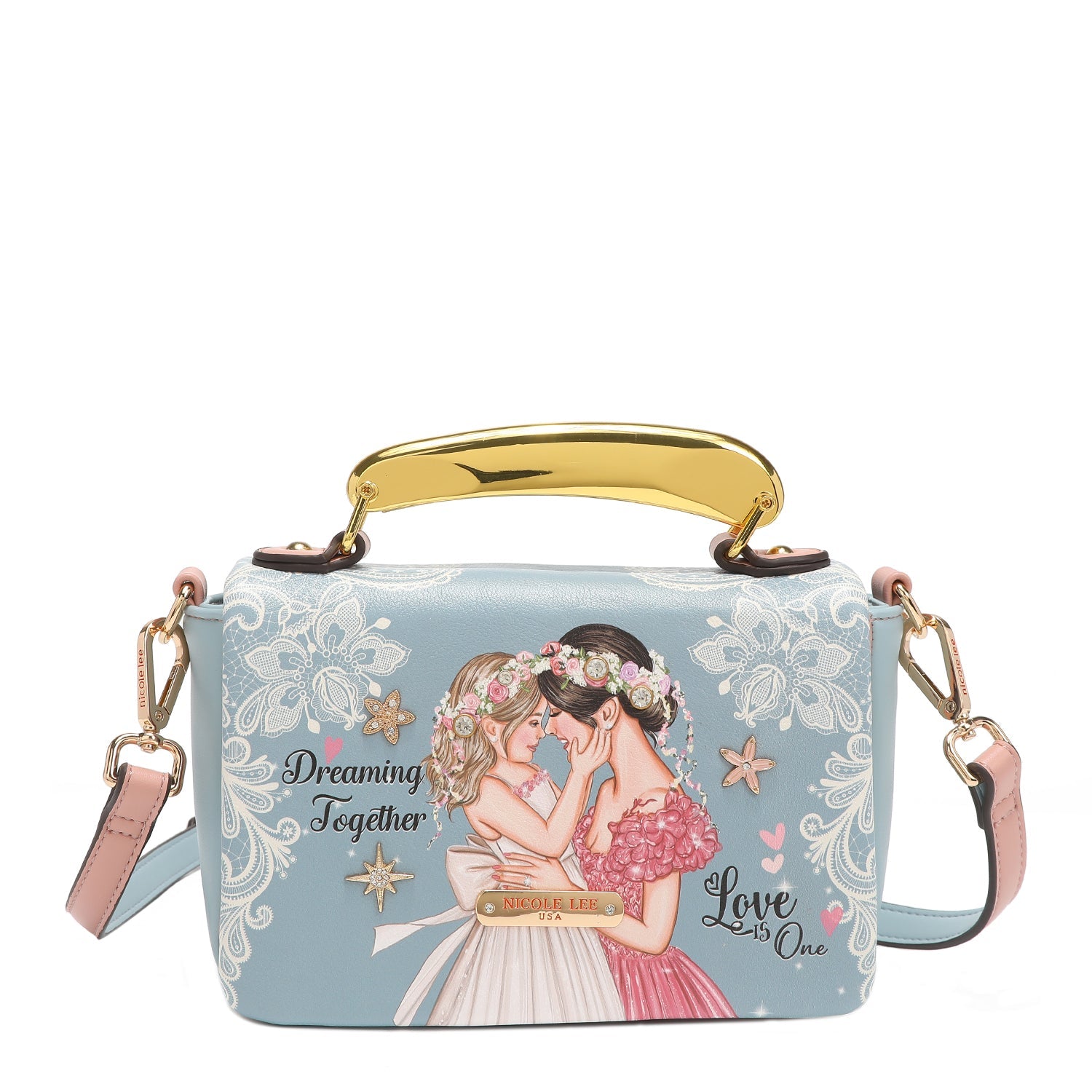 BOLSO DE MANO PEQUEÑO (DREAMING TOGETHER)