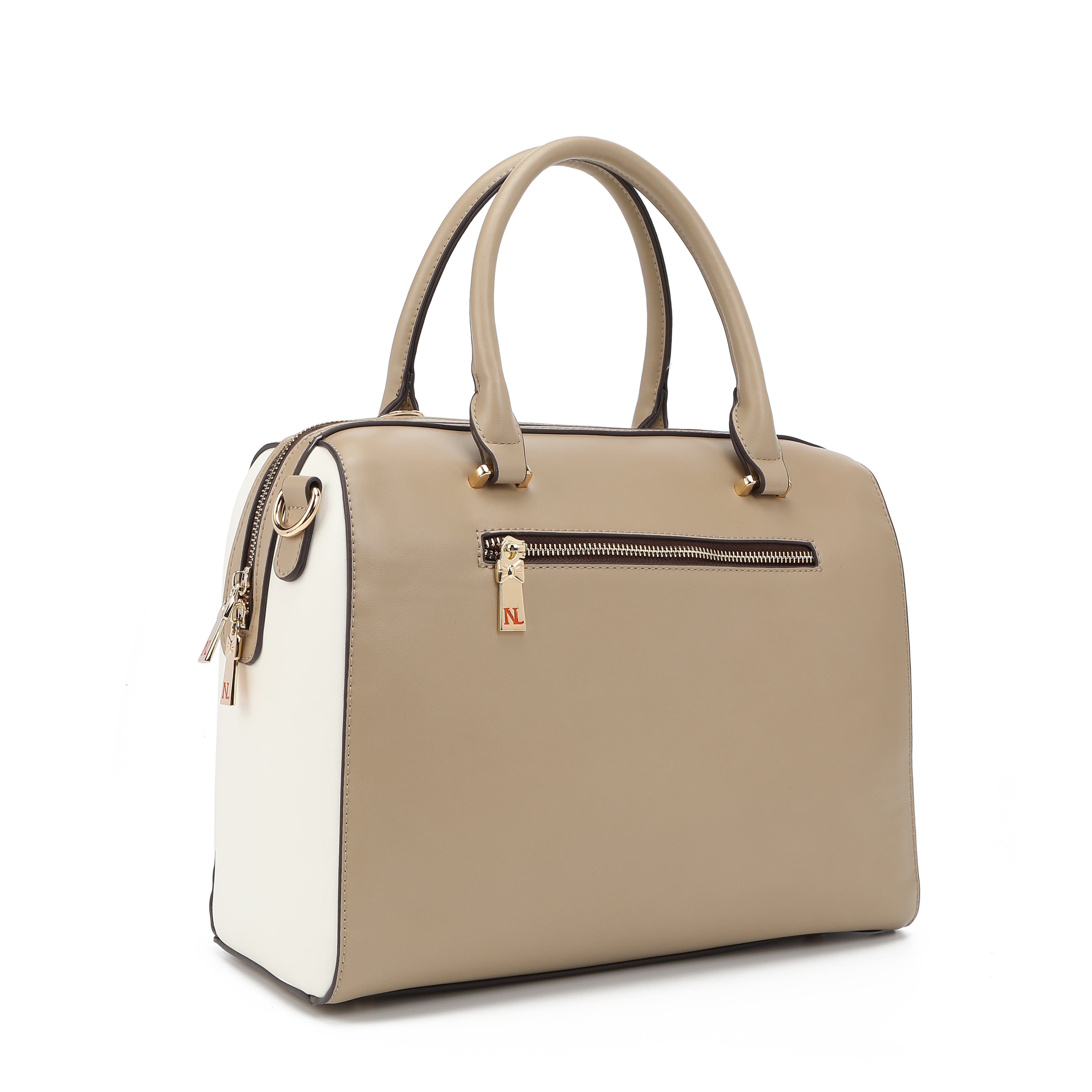 BOLSO BOSTON CON BORDADO FLORAL