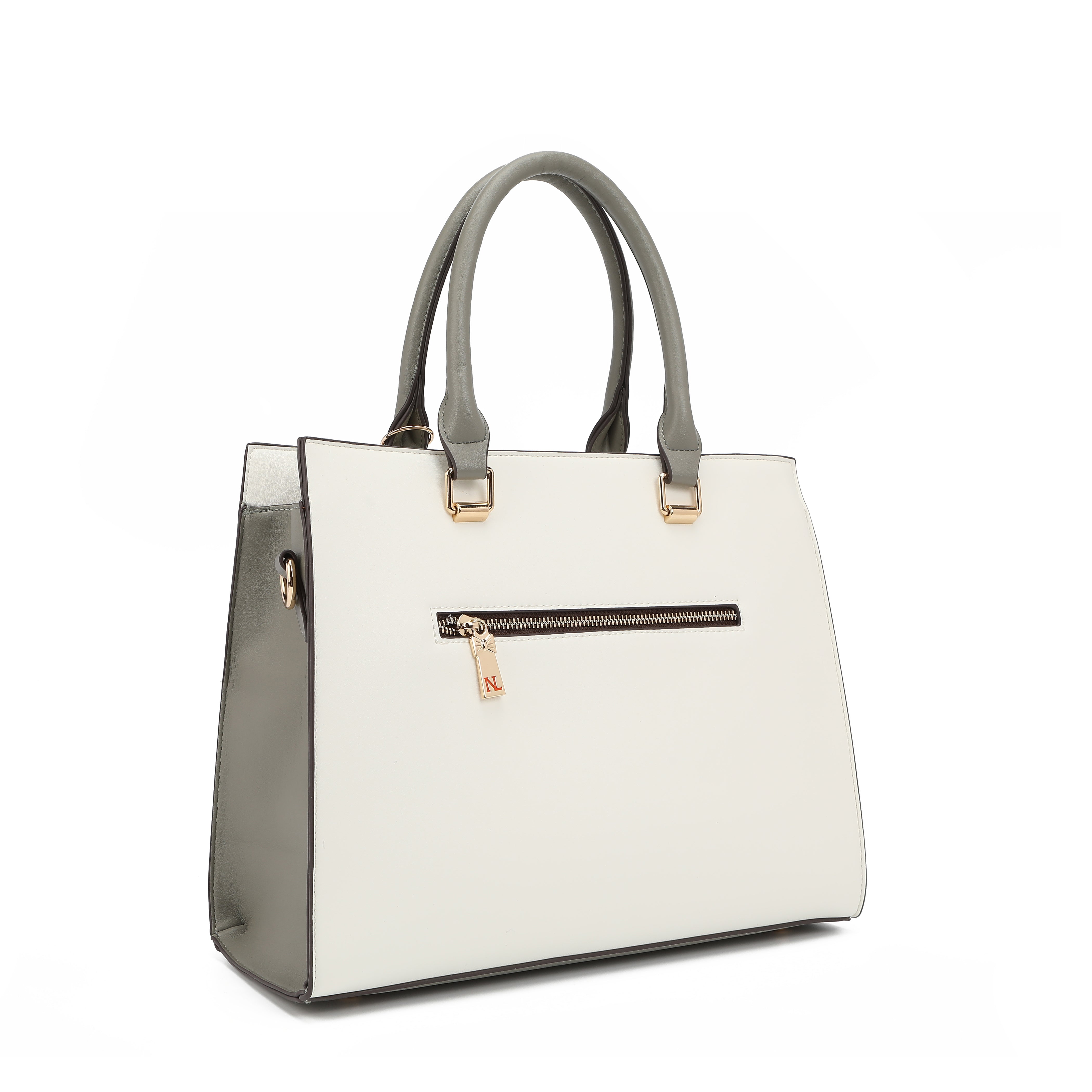 BOLSO TOTE CON BORDADO FLORAL