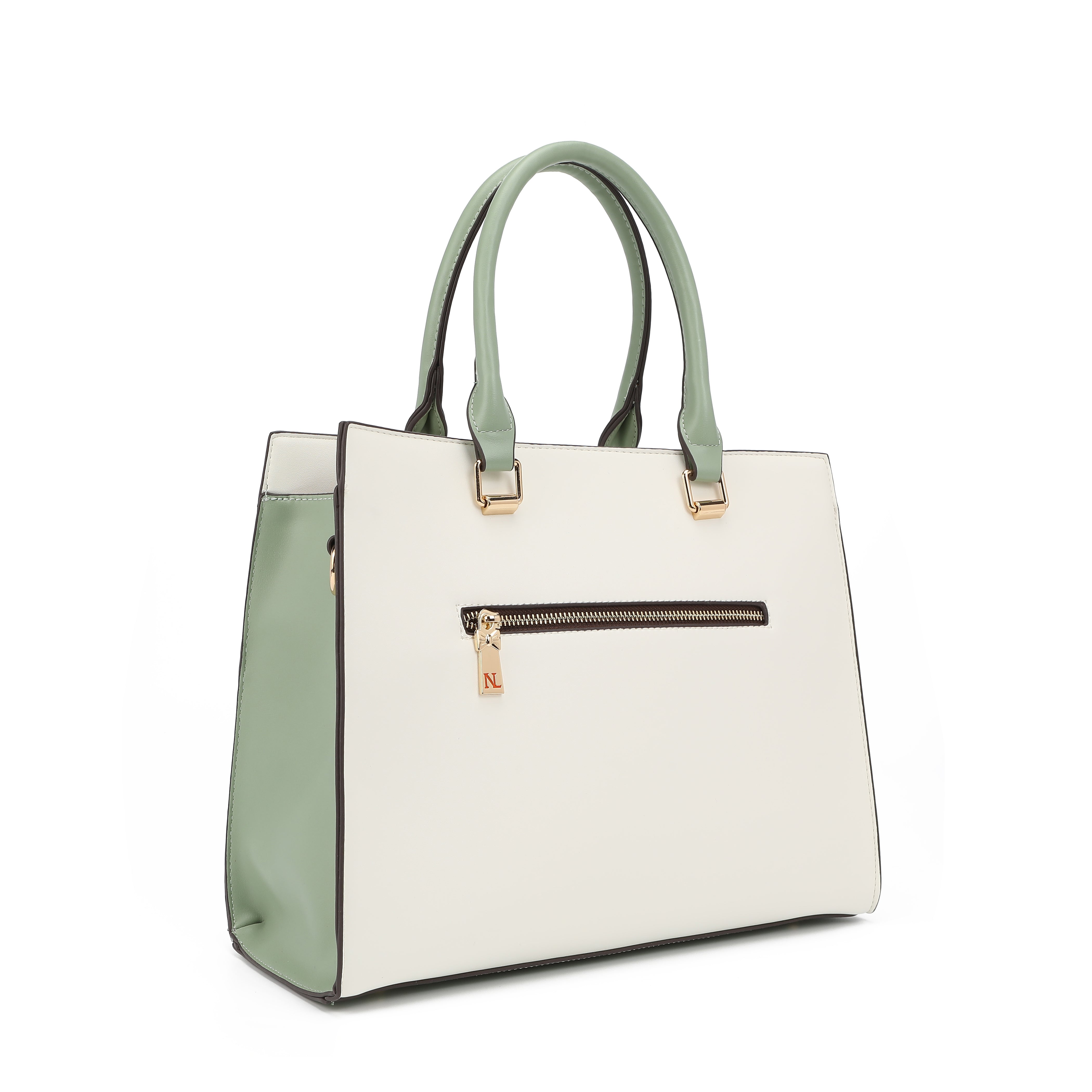 BOLSO TOTE CON BORDADO FLORAL