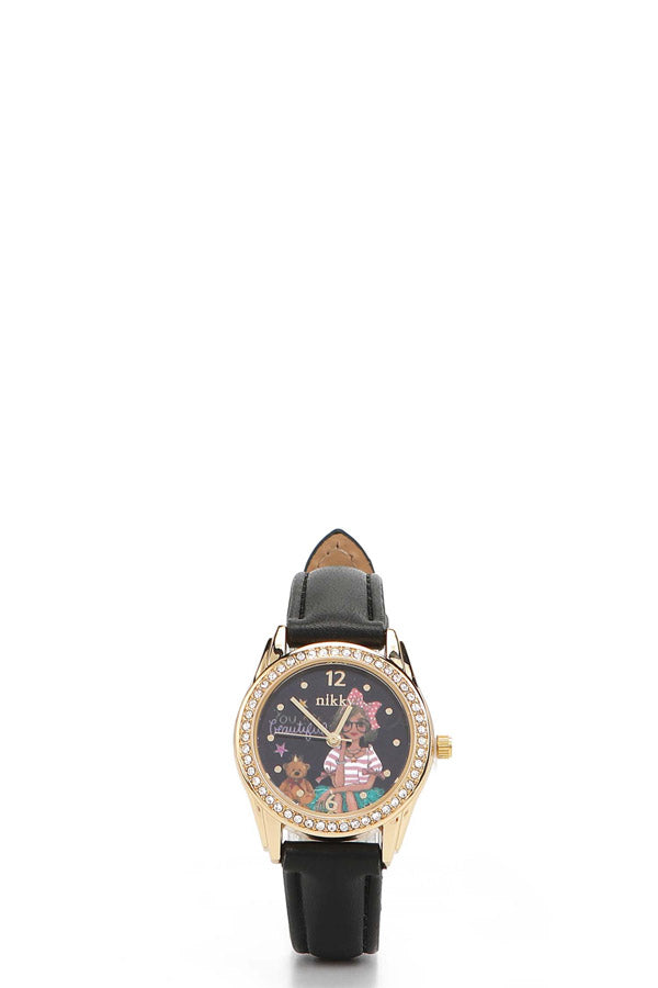 RELOJ PEQUEÑO DE DIAMANTES "VIVIAN"