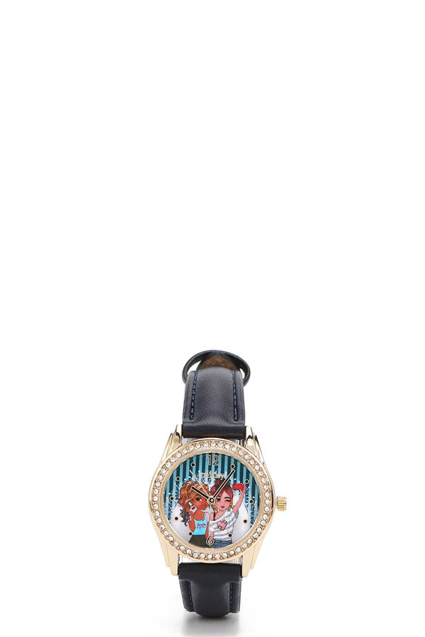 RELOJ PEQUEÑO DE DIAMANTES "VIVIAN"