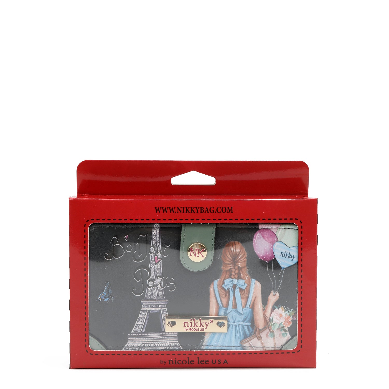 BILLETERA AMPLIA CON MONEDERO CON DOBLE CIERRE NIKKY