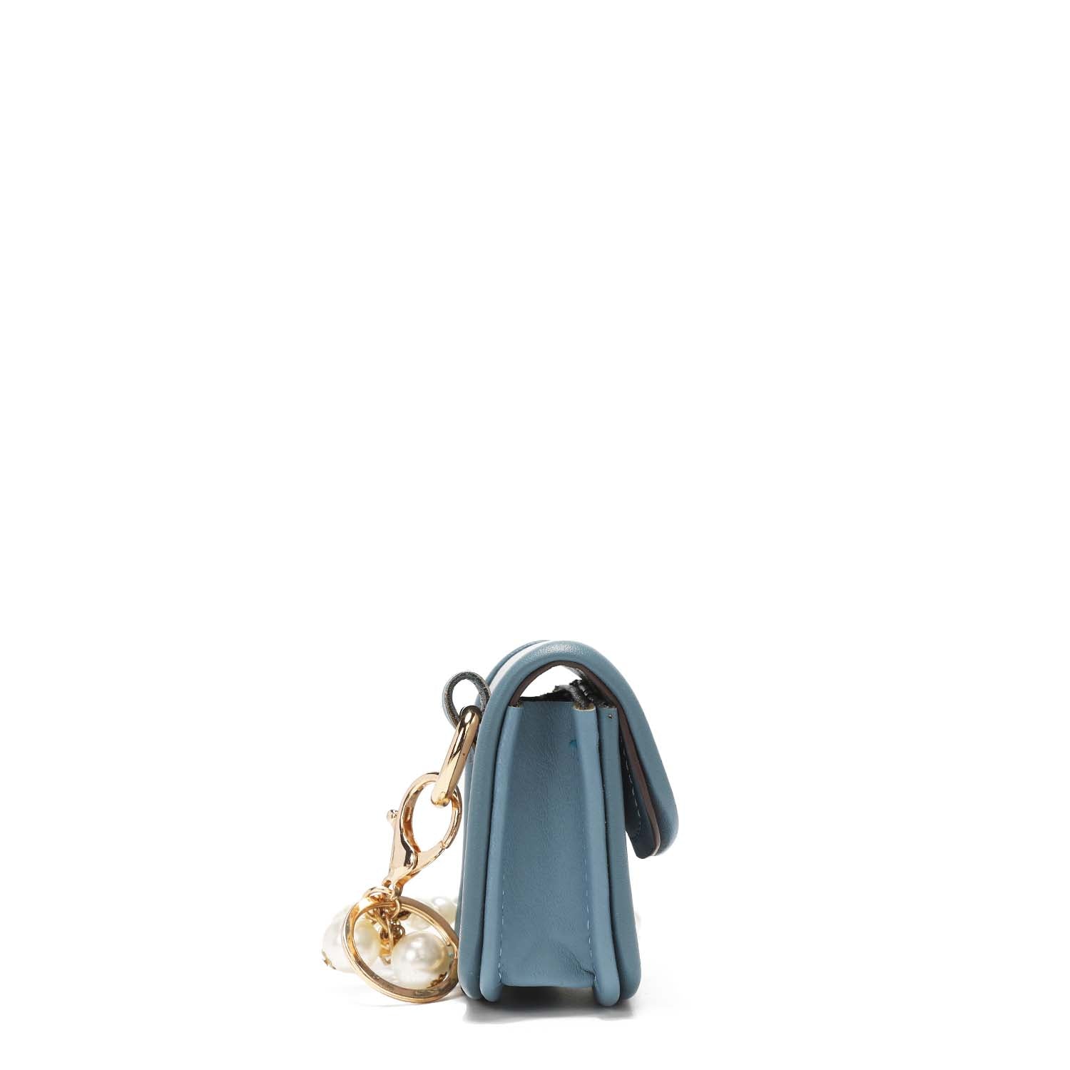 PORTACHIAVI CON PORTA APPARECCHI ACUSTICI E BRACCIALE DI PERLE <tc>NIKKY</tc>