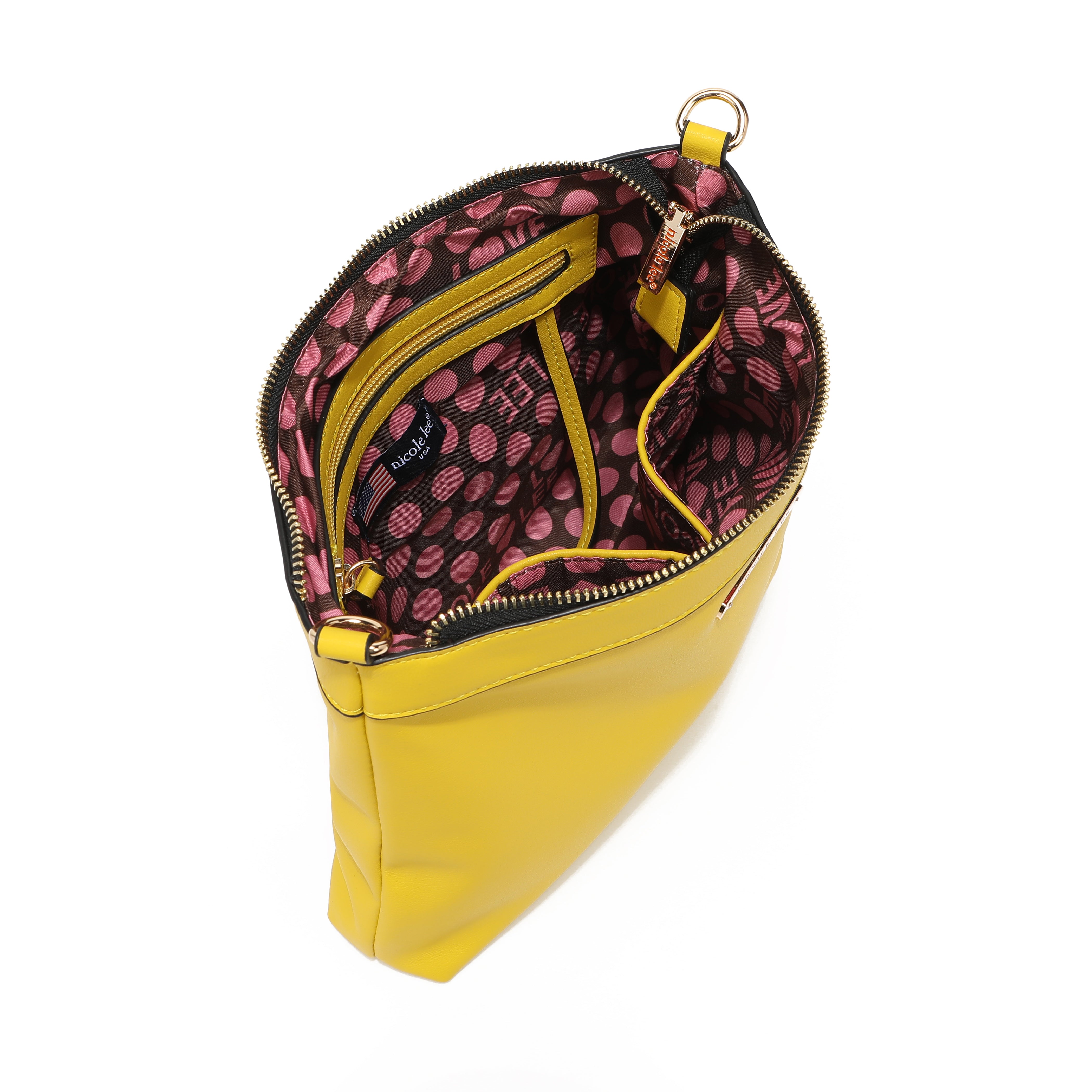 BOLSO DE HOMBRO QUIHN CON MONEDERO Y BOLSO INTERNO ADICIONAL