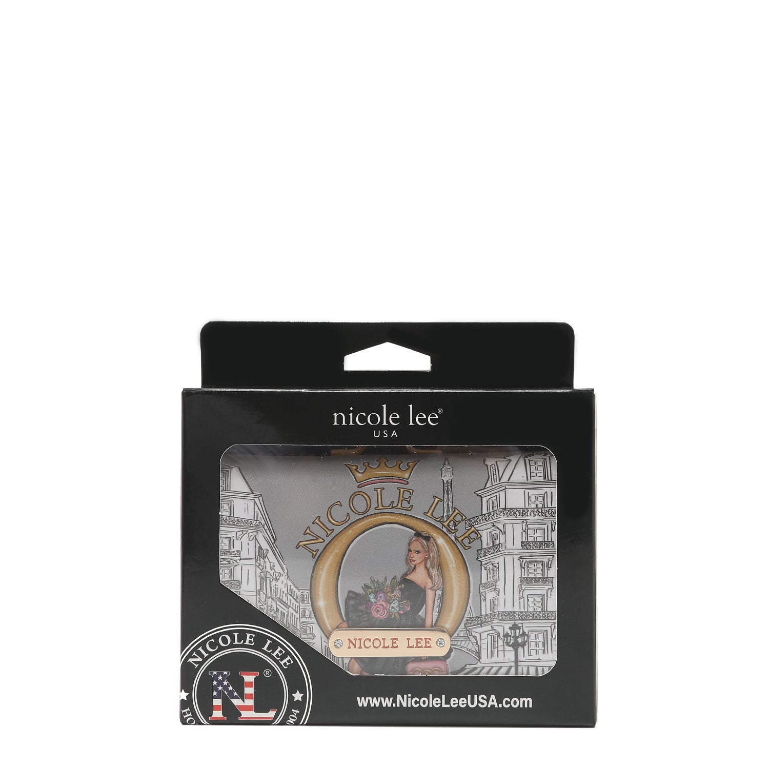 CARTERA TRIPLE COMPACTA DE MODA CON BLOQUEO RFID