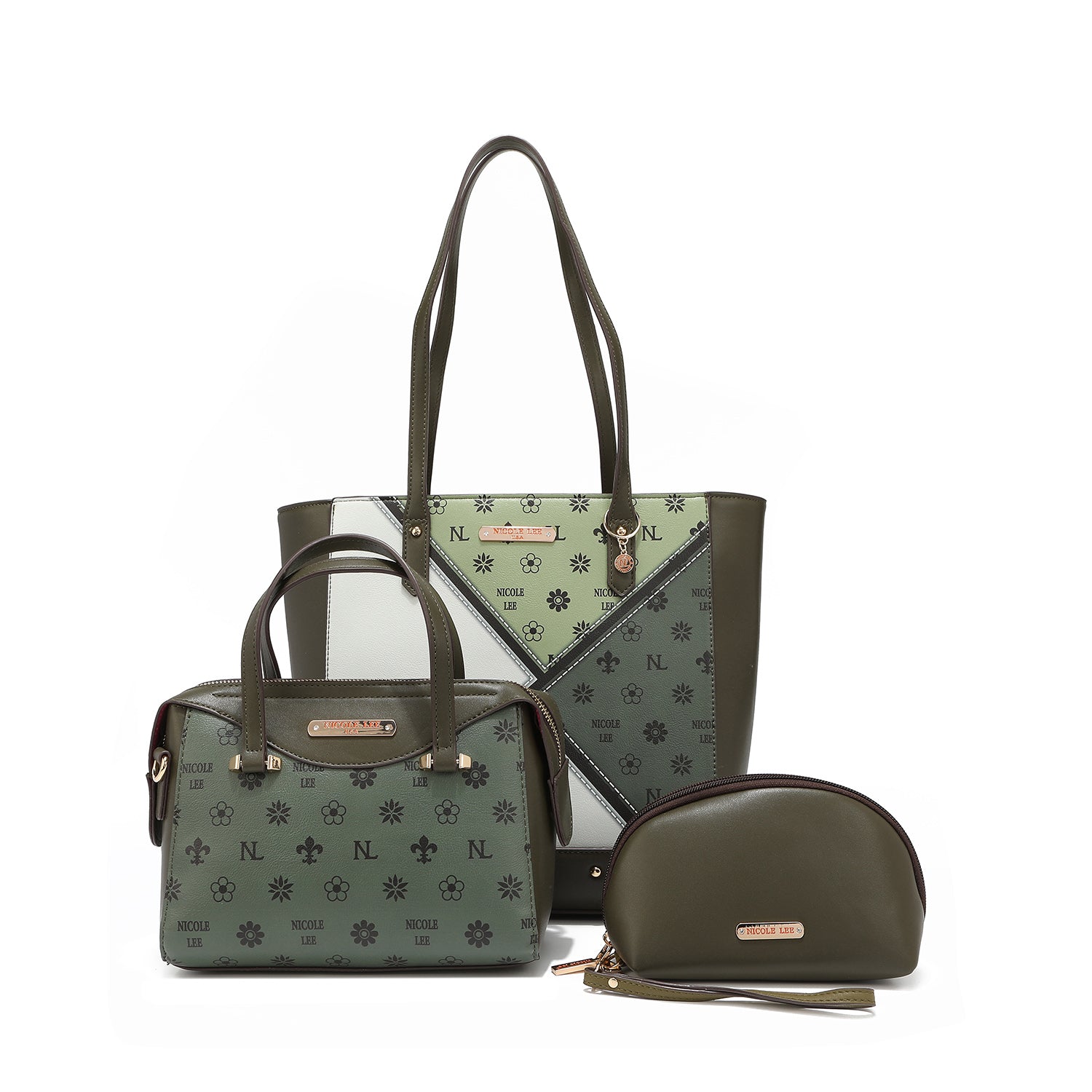 CONJUNTO DE 3 PIEZAS (Shopper, Mini Bandolera, Neceser)