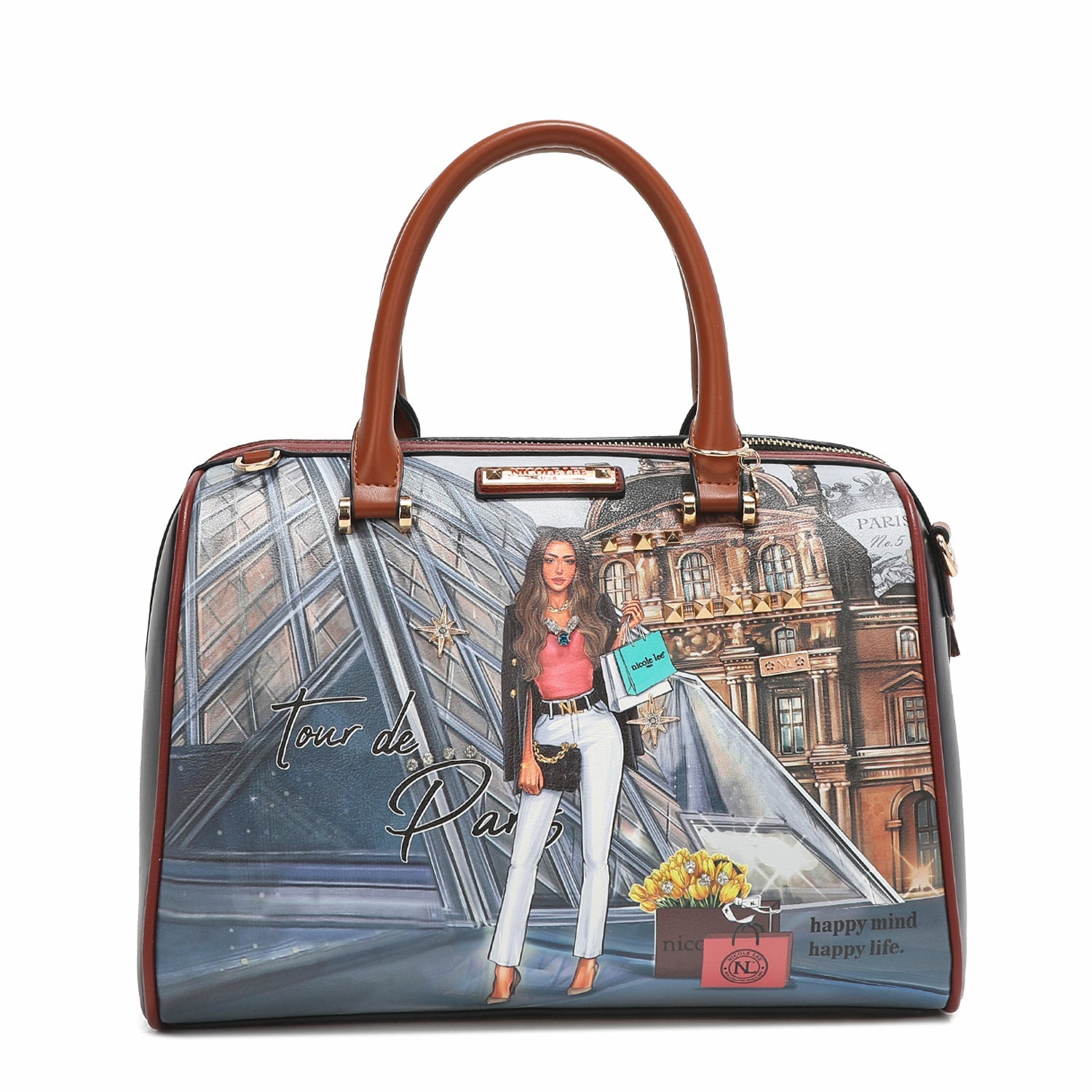 BOLSO BOSTON "TOUR DE PARIS"