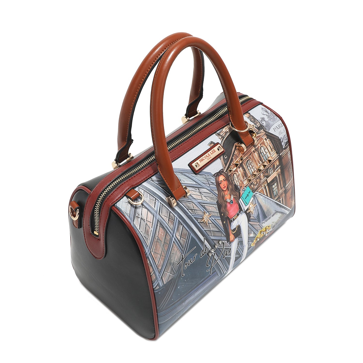 BOLSO BOSTON "TOUR DE PARIS"