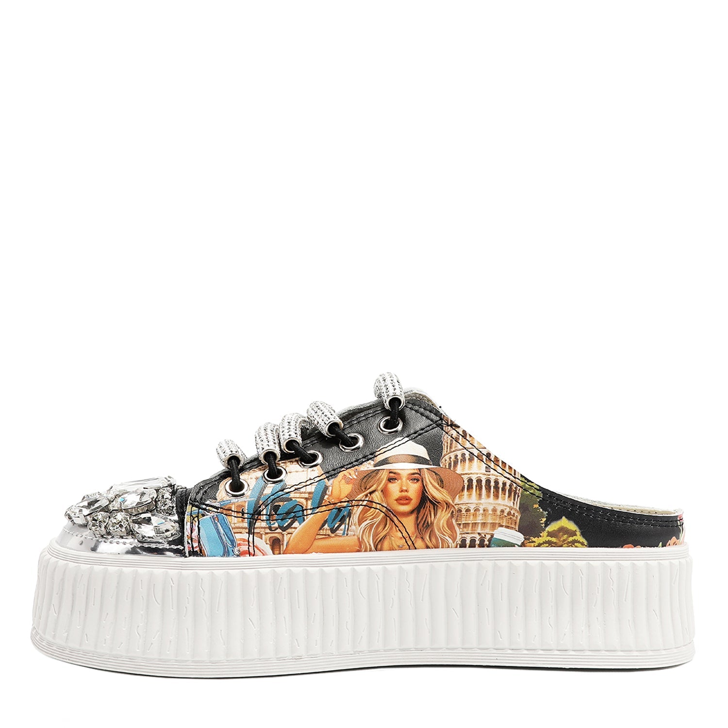 PLATFORM SHOES (<tc>MARTHA TRAVELS ITALY</tc>)