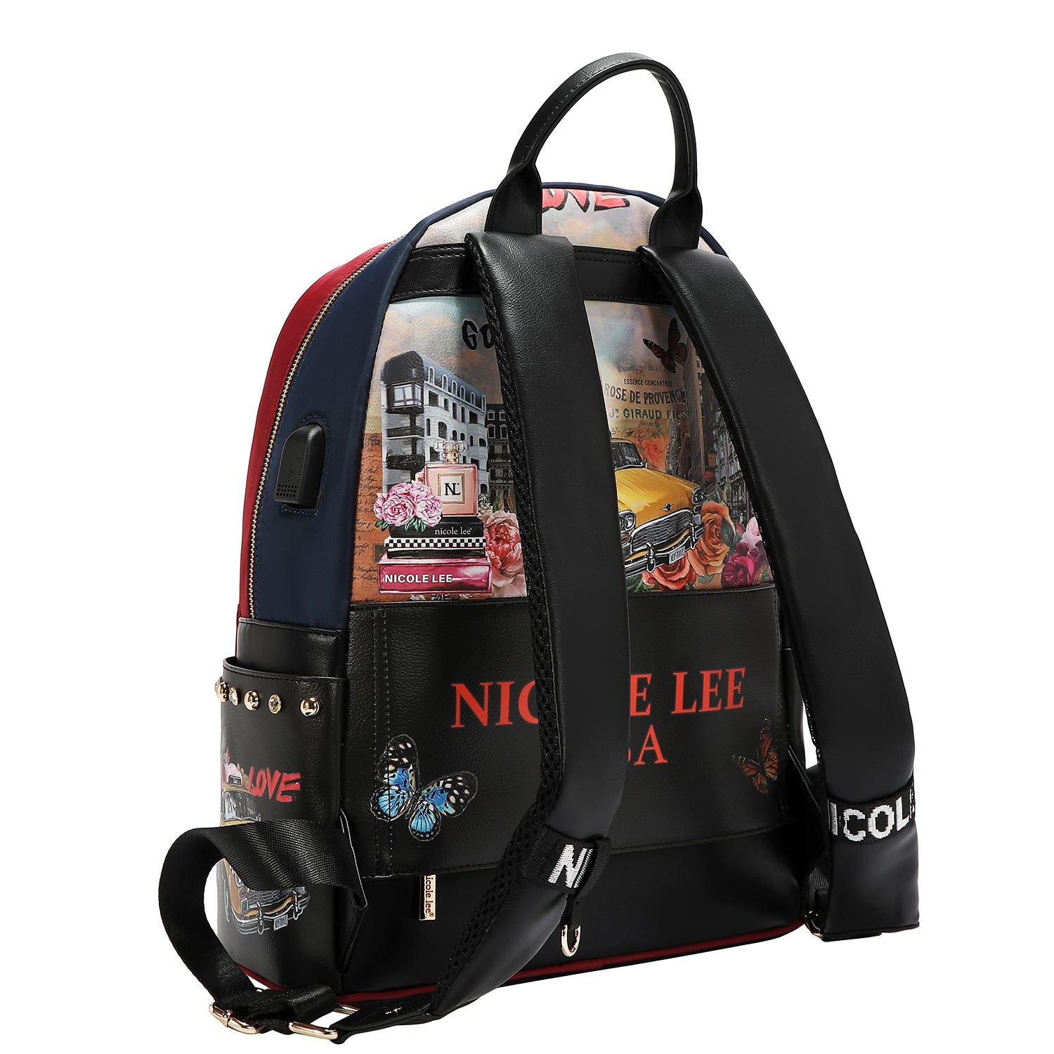 MOCHILA PARA PORTÁTIL CON PUERTO DE CARGA USB (SABINA IMAGINES)