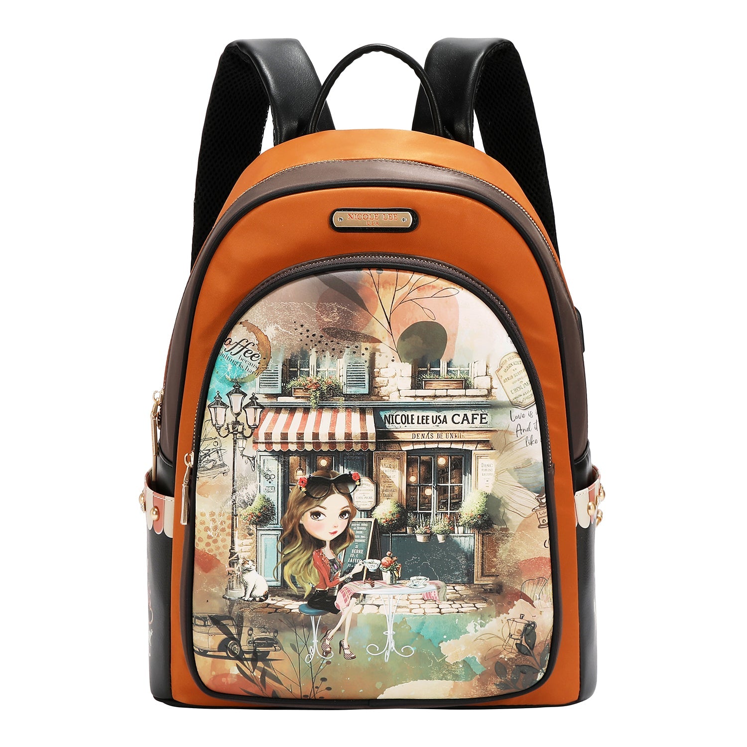 MOCHILA PARA PORTÁTIL CON PUERTO DE CARGA USB (VIRTUAL FRIEND)