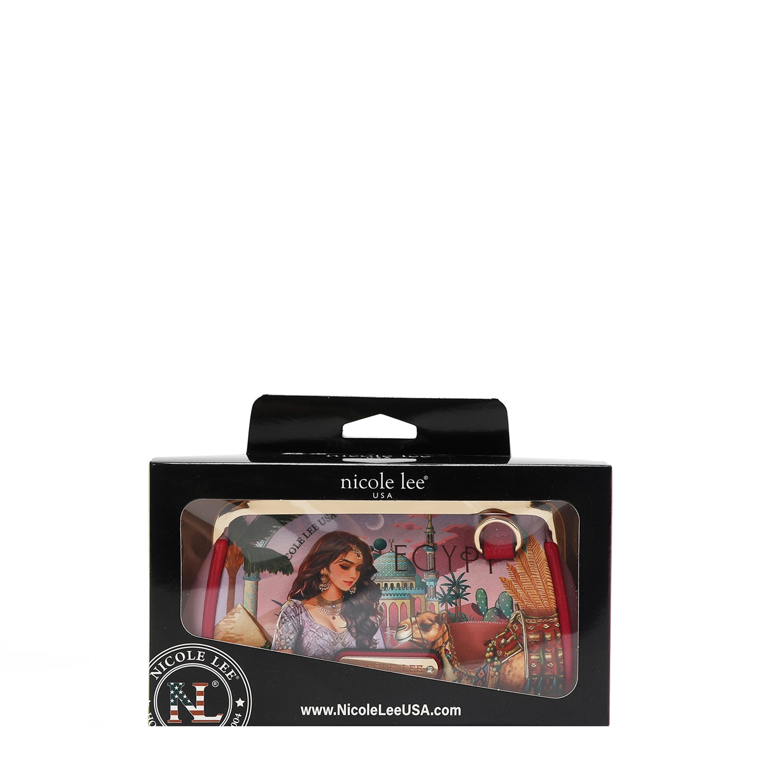 ÉTUI PORTEFEUILLE AVEC BRACELET (<tc>QUEEN CLEOPATRA</tc>)