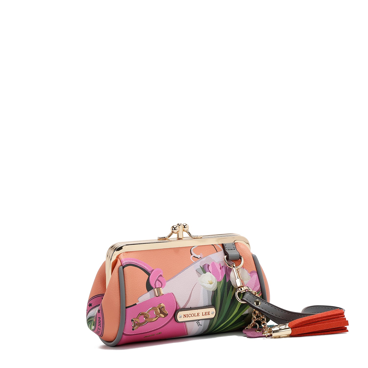 Geldbörsenetui mit Armband (<tc>VIOLET BLOSSOM</tc>)