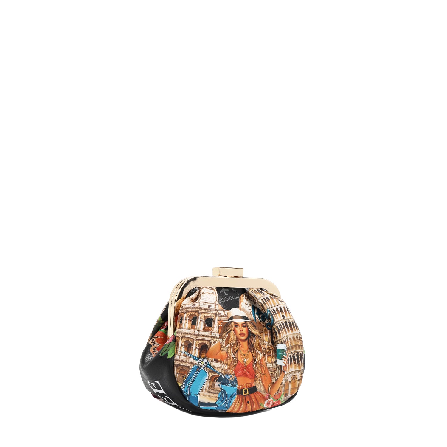 PORTAFOGLIO CON BRACCIALE (<tc>MARTHA TRAVELS ITALY</tc>)