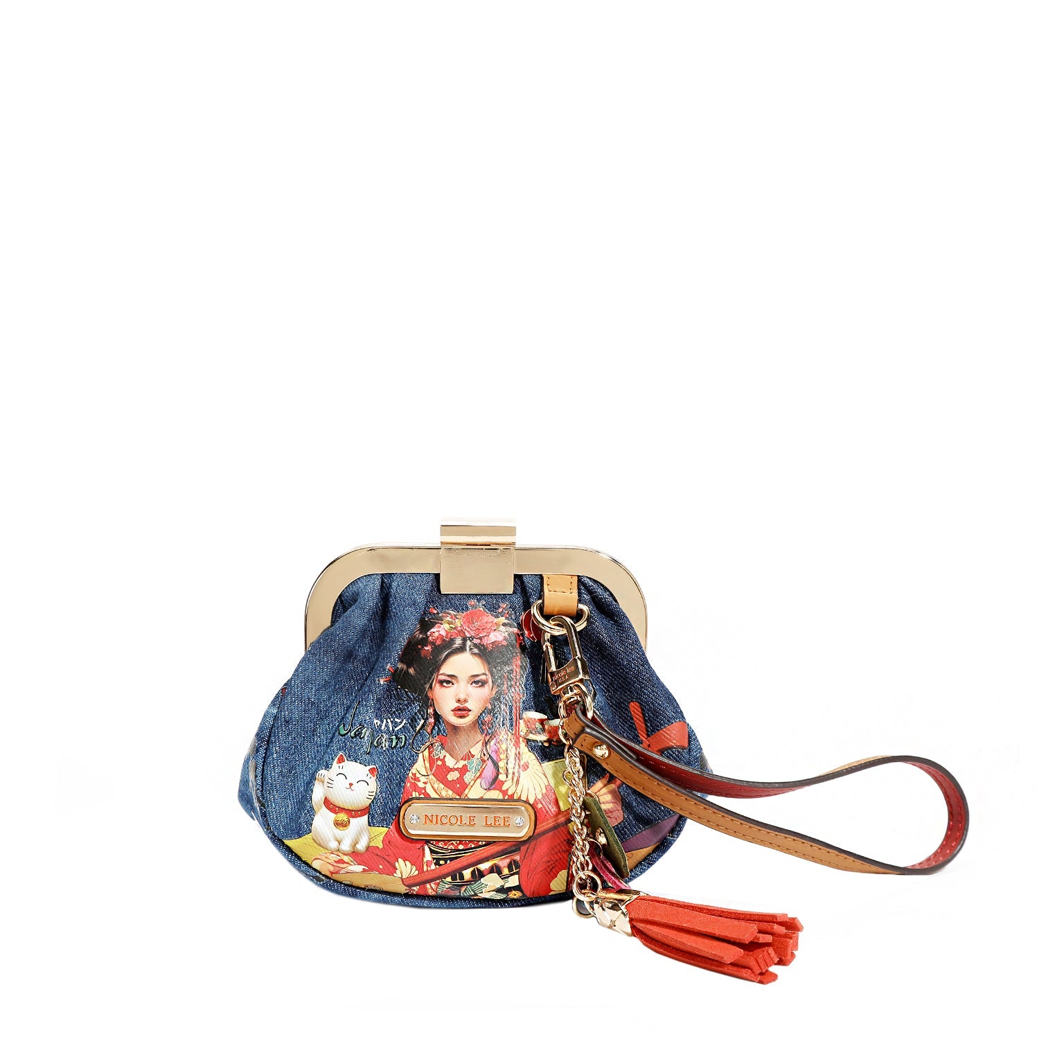 MINI PURSE WITH DENIM STRAP (<tc><tc>Ladies Night Out</tc></tc>)