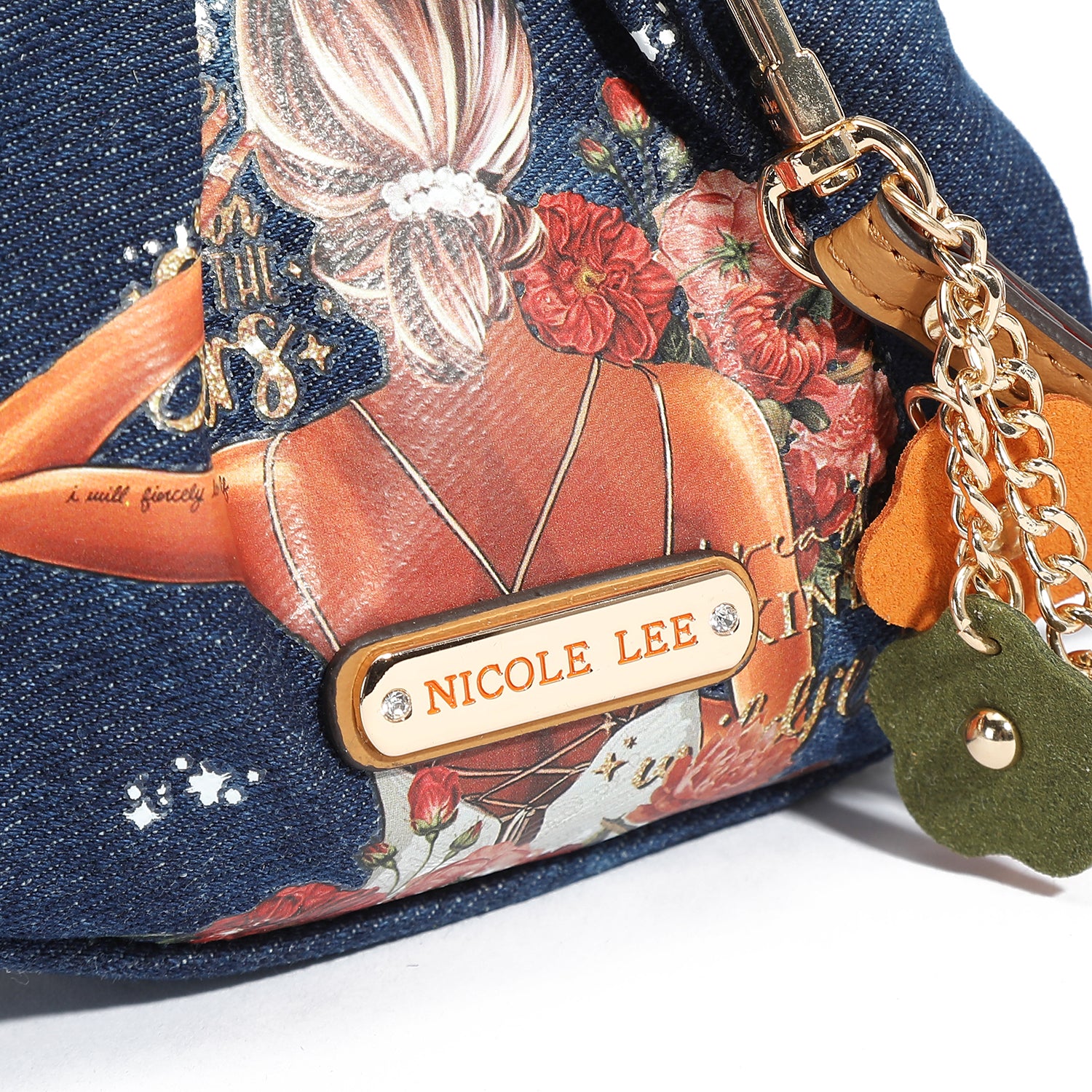 MINI PURSE WITH DENIM STRAP (<tc><tc>Blind Date</tc></tc>)