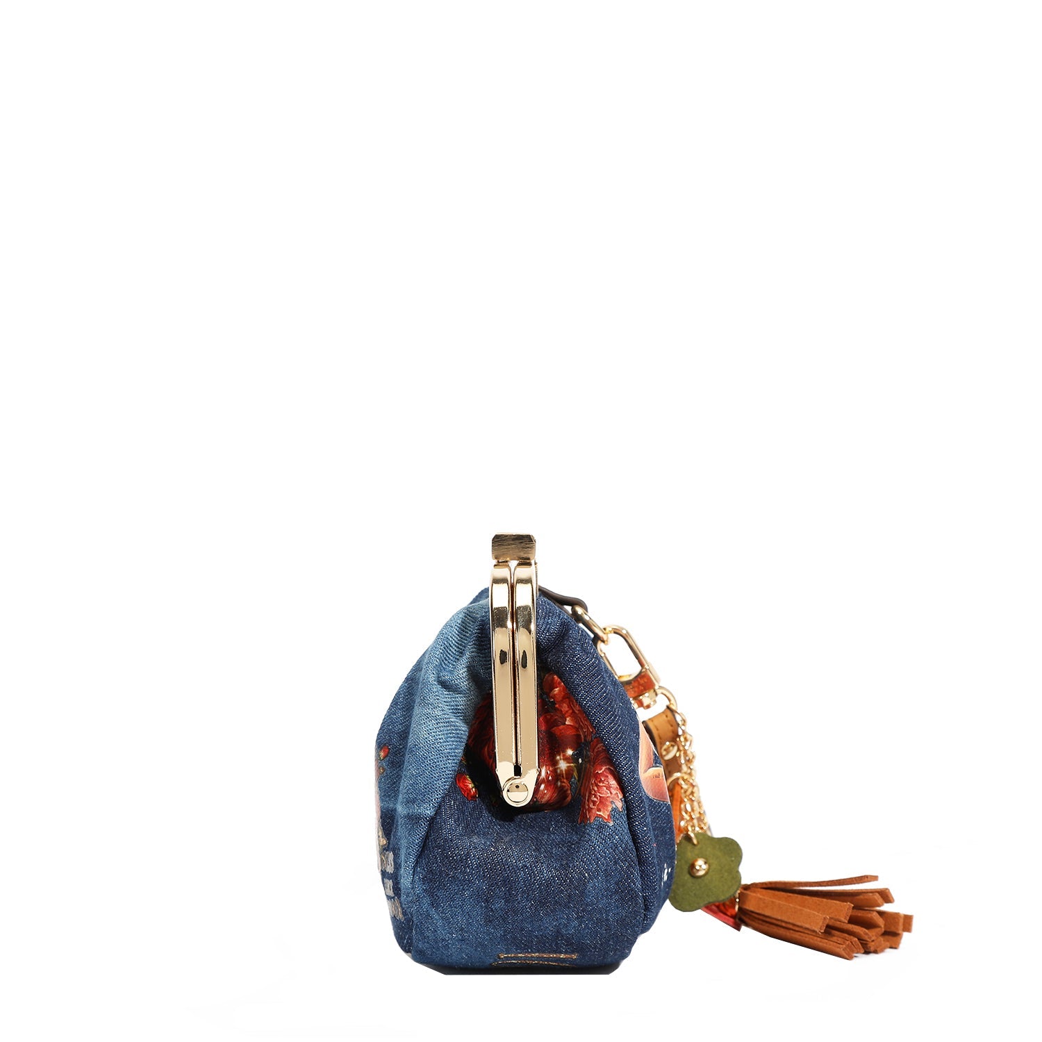 MINI PURSE WITH DENIM STRAP (<tc><tc>Ladies Night Out</tc></tc>)