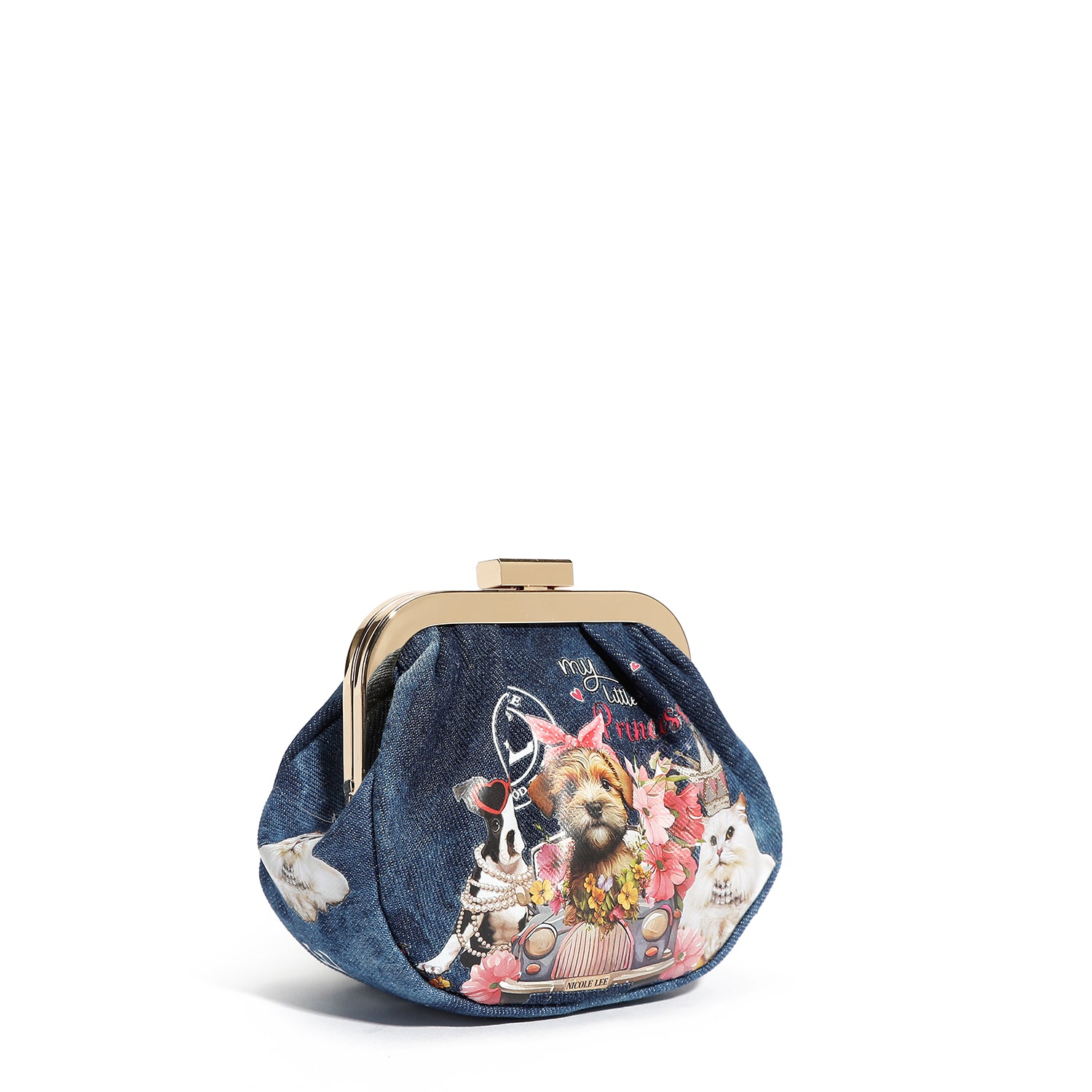 MINI PURSE WITH DENIM STRAP (<tc><tc>Family Yearbook</tc></tc>)