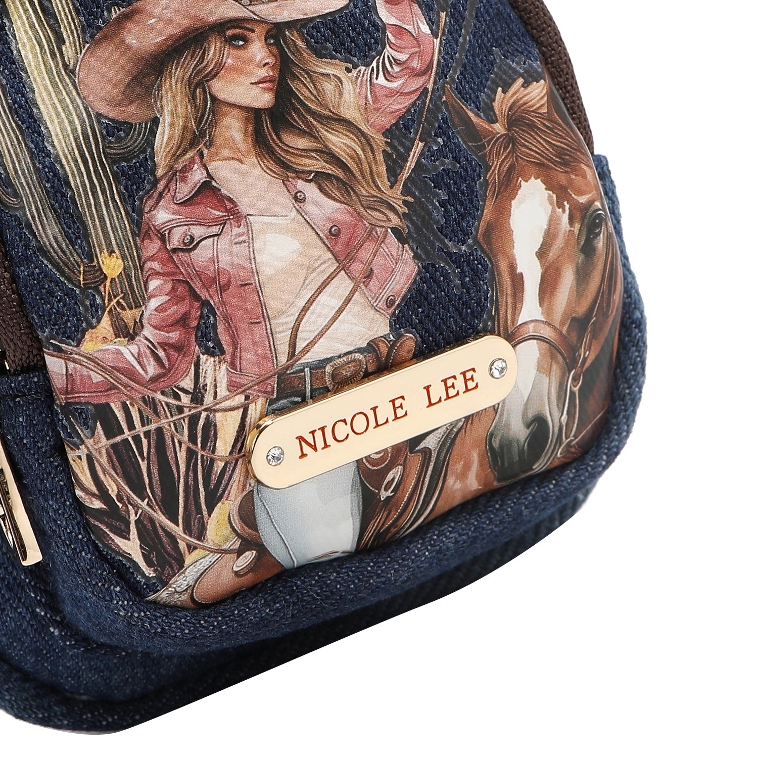 DENIM WALLET BACKPACK (<tc>SOFIA MONTANA</tc>)