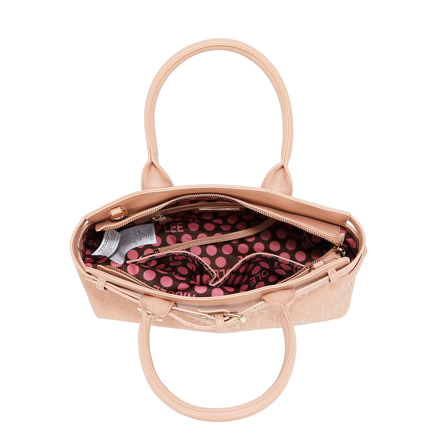SATCHEL ELEGANCE BAG IN RELIEF (OLIVA)