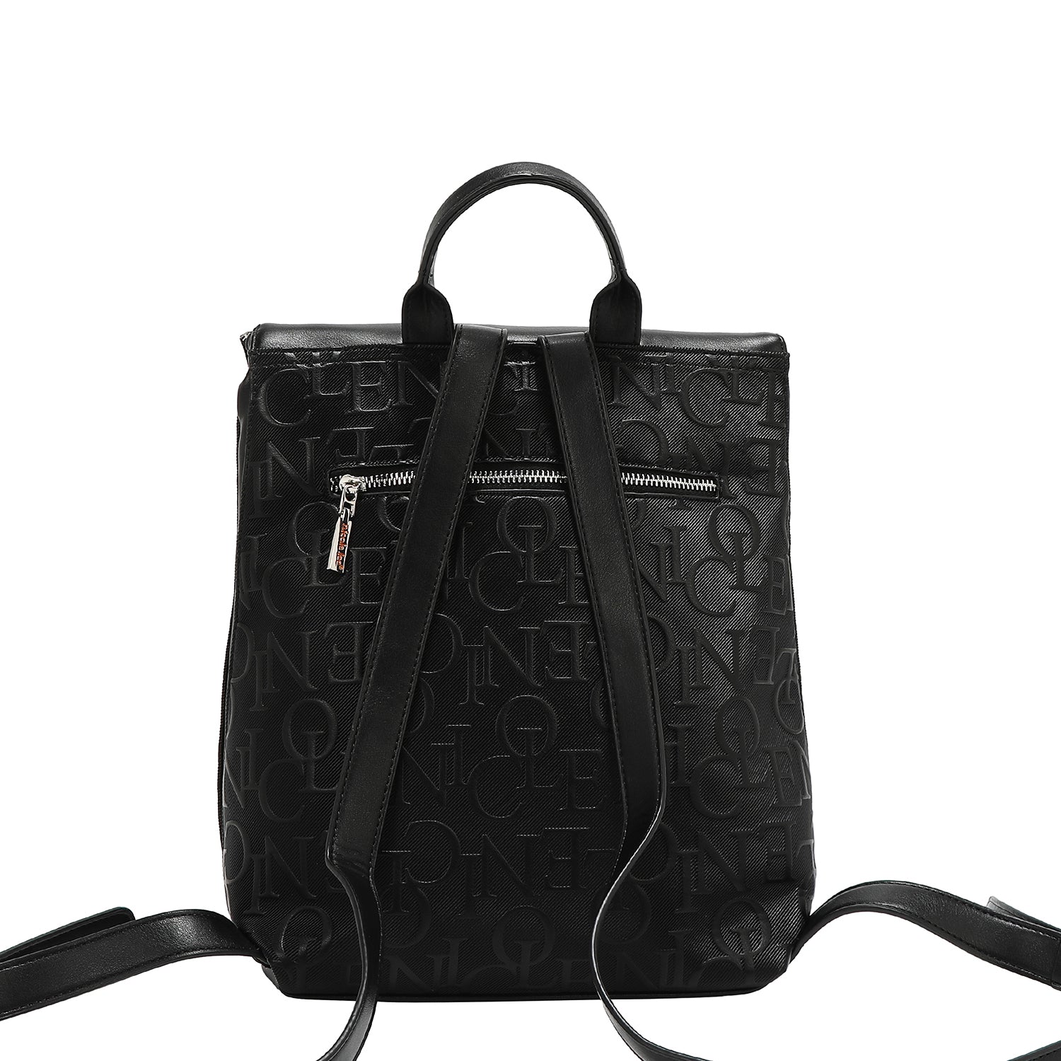Multibolsos Backpack Relief Elegance (Black)