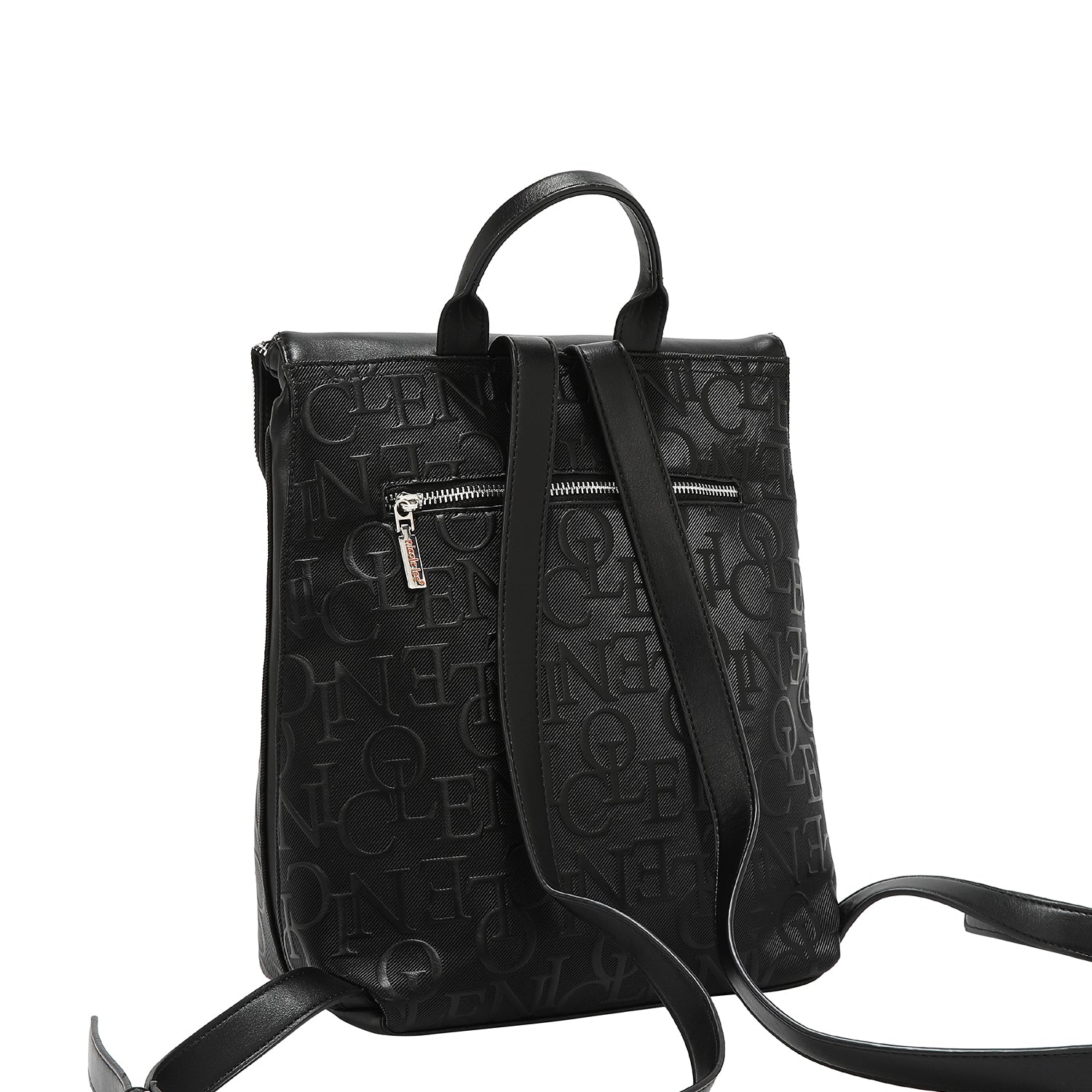 Multibolsos Backpack Relief Elegance (Black)