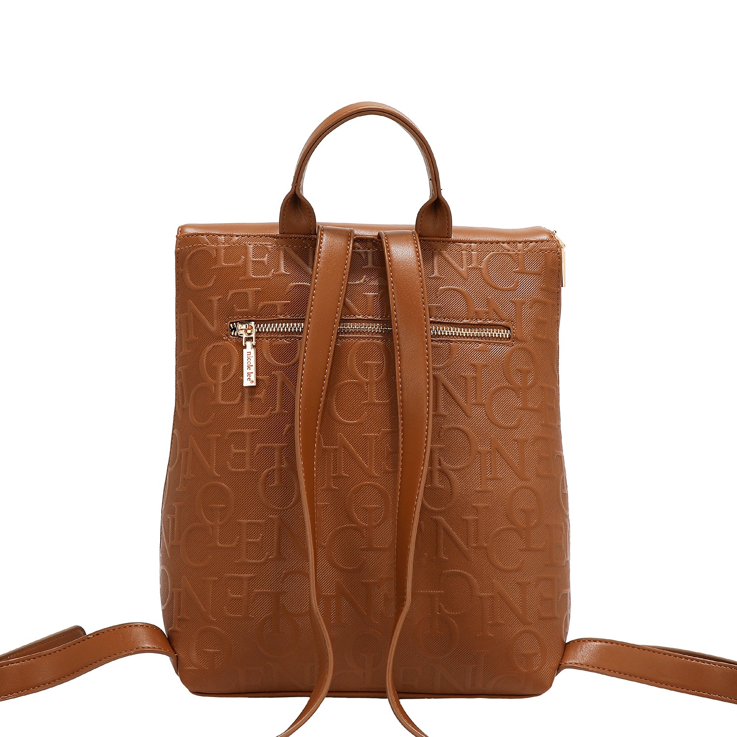 Multibolsos Backpack Relief Elegance (Brown)