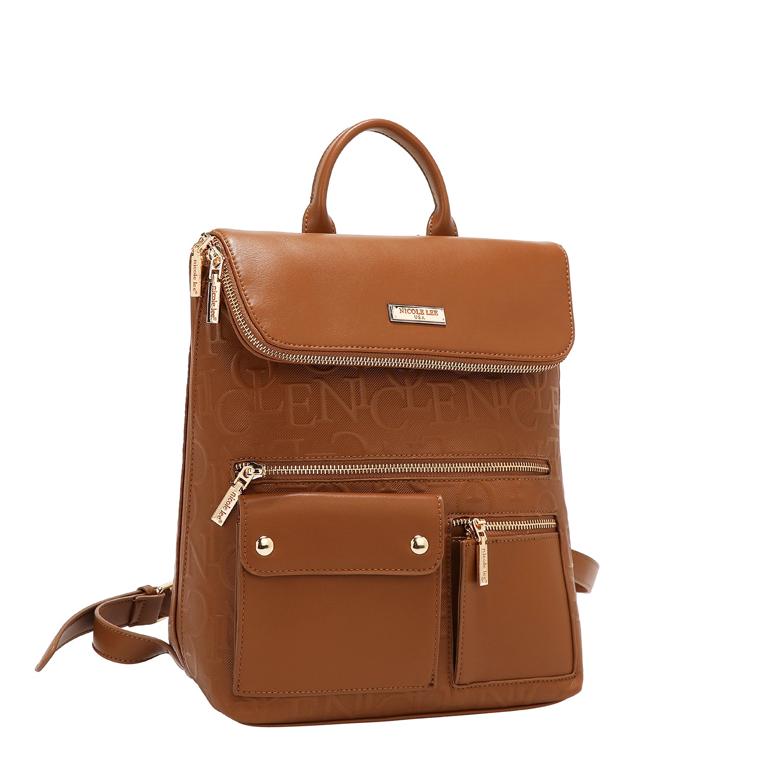Eleganza Multibolsos dello zaino per lo zaino (Brown)