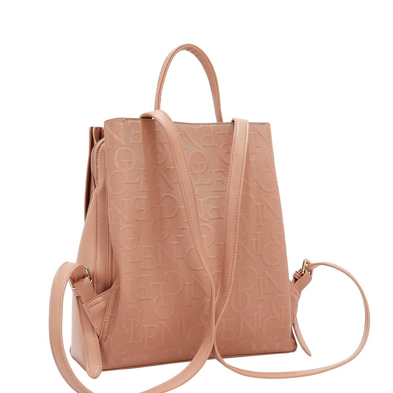 Relief elegance backpack (pink)