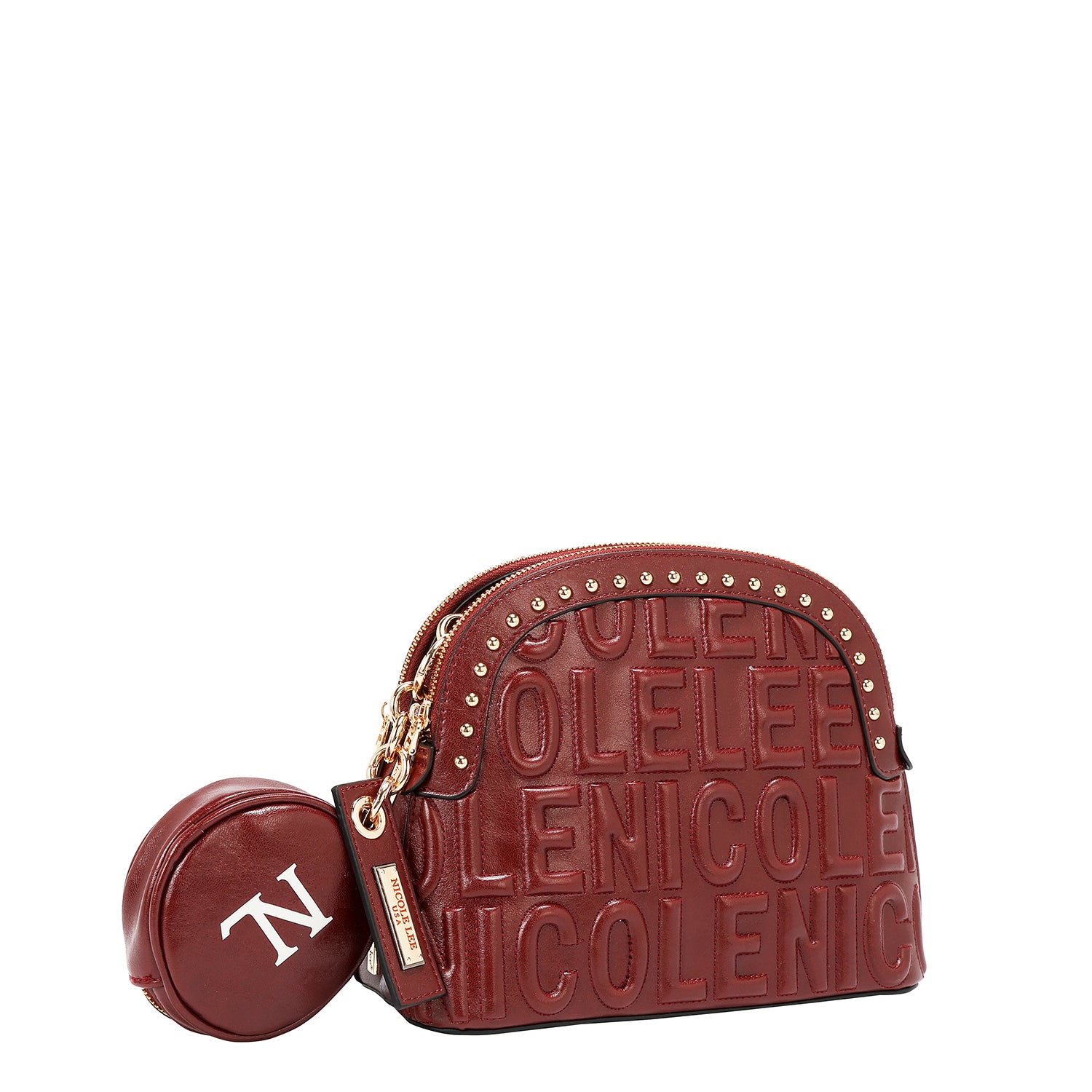 CROSSBODY BAG EMB17531 (WINE)