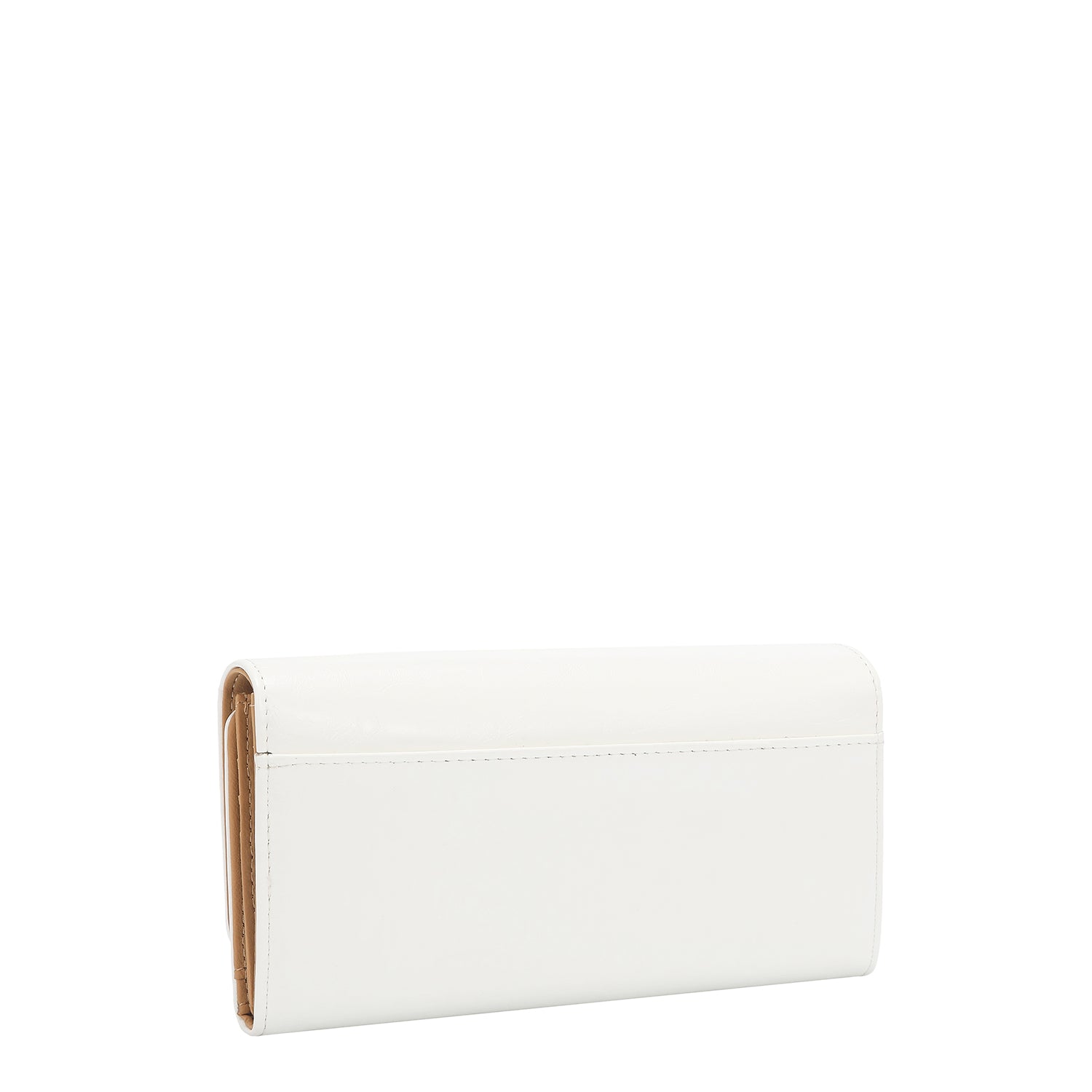 TRI-FOLD WALLET WITH EMBOSSED LOGO (WHITE)