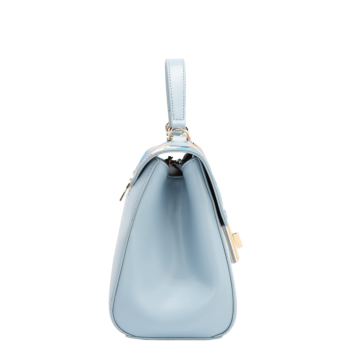 Floral pop bag (blue)