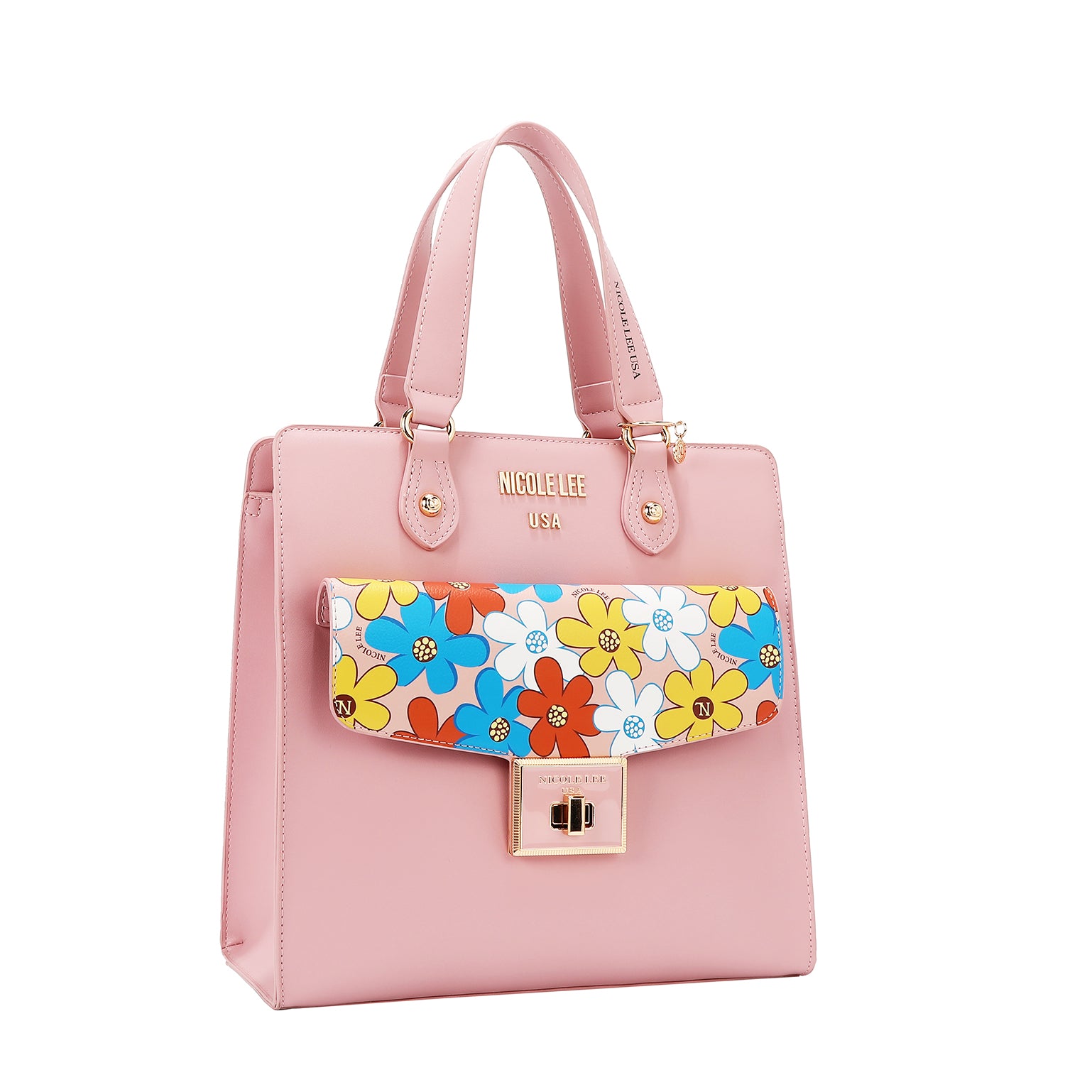 Floral pop bag (pink)