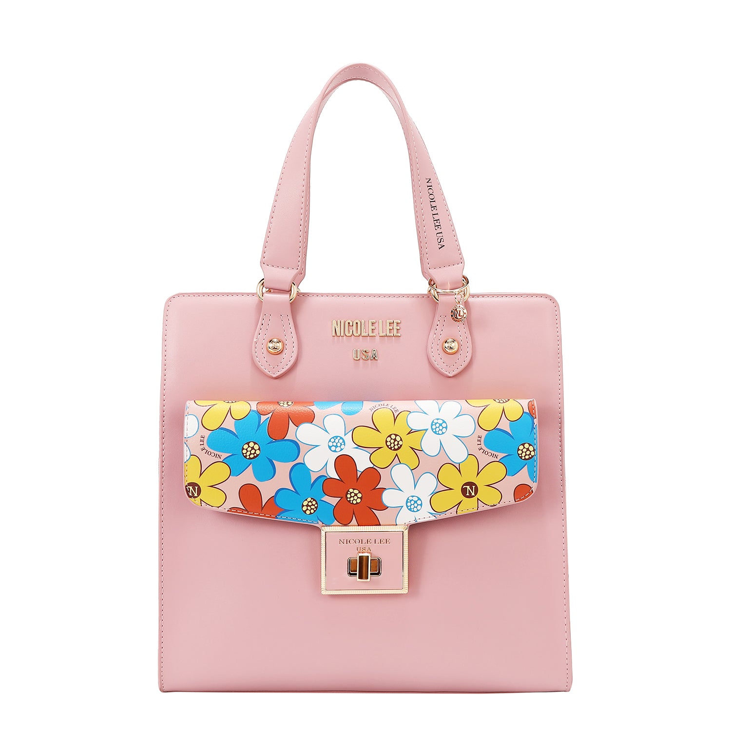 Floral pop bag (pink)