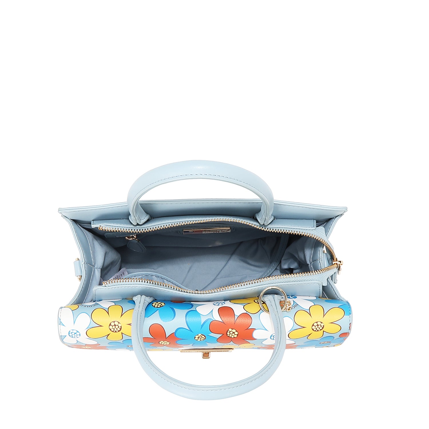 Floral Pop Satchel Bag (Rosa)