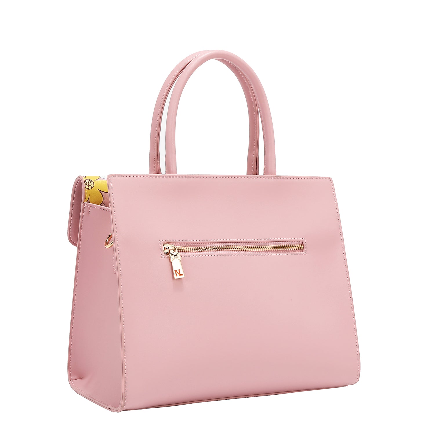 Floral Pop Satchel Bag (Rosa)