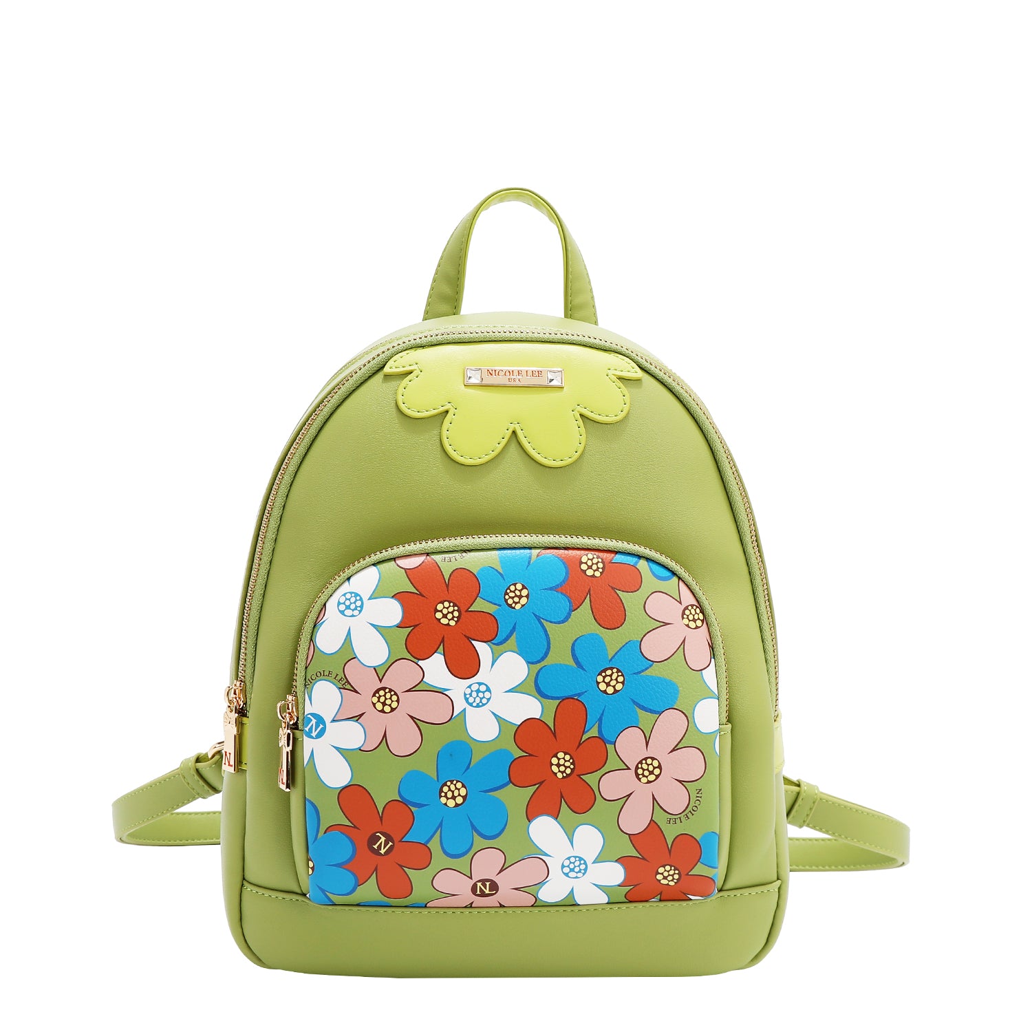 Pop pop floreale (verde)
