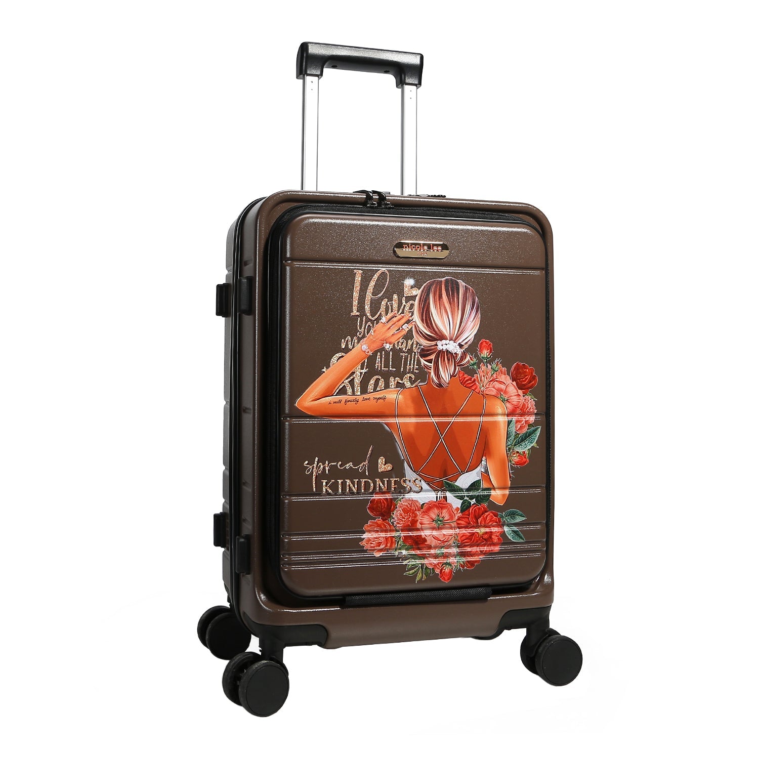 VALIGIA CABINA 20" CON RIGHE (<tc>LADIES NIGHT OUT</tc>)