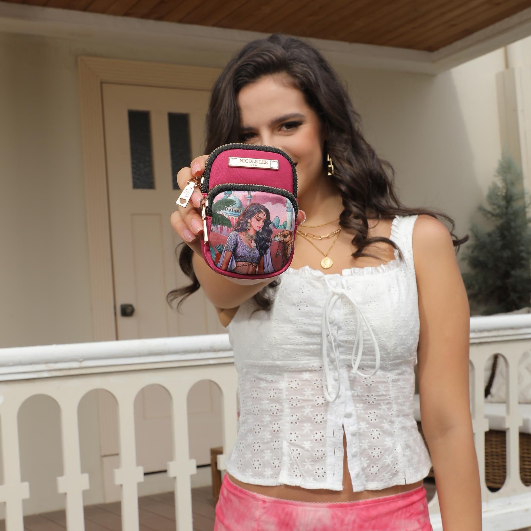 MINI MANDY BACKPACK KEYCHAIN ​​(<tc>QUEEN CLEOPATRA</tc>)