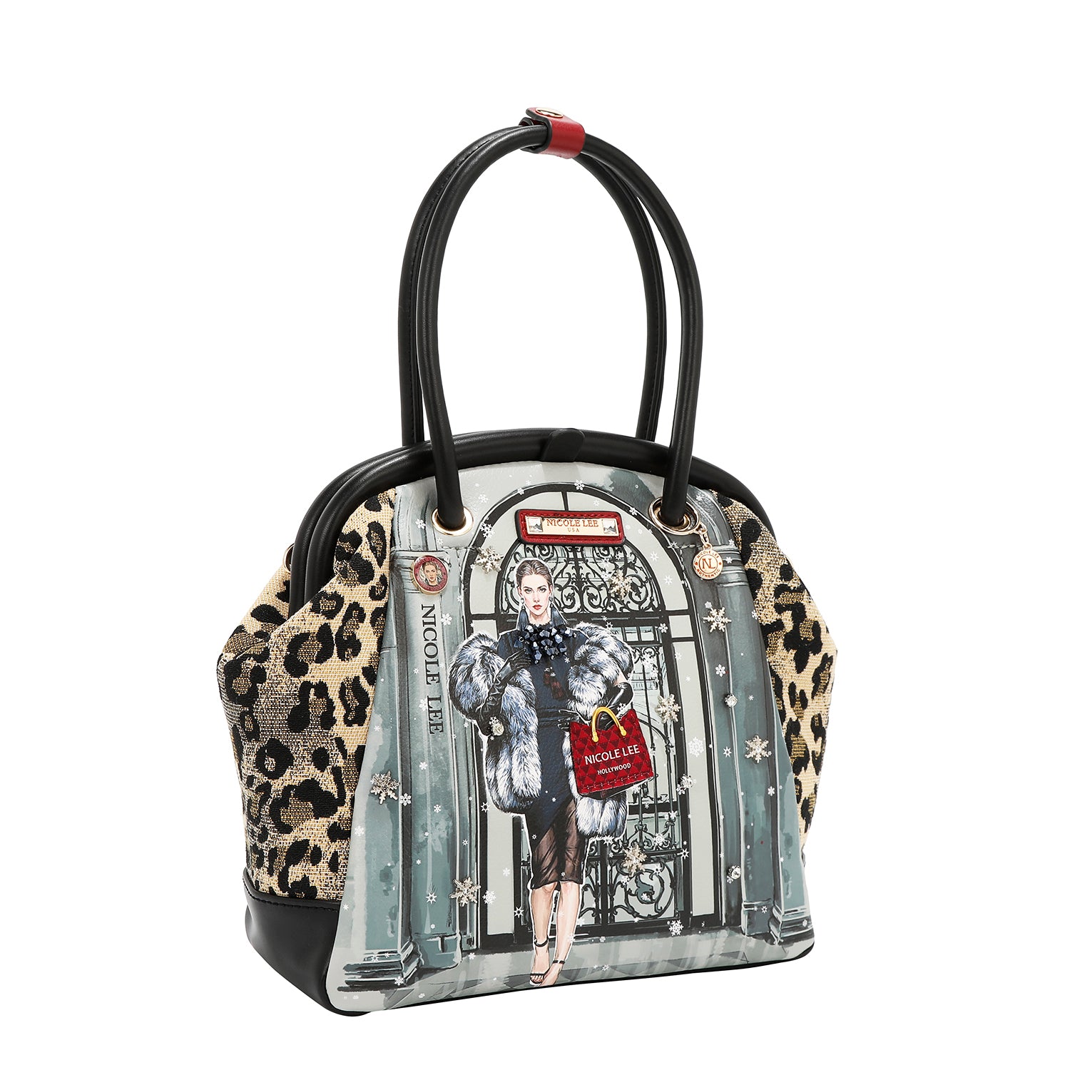 BAG WITH FRAME (<tc>MODA SNOWFLAKE</tc>)