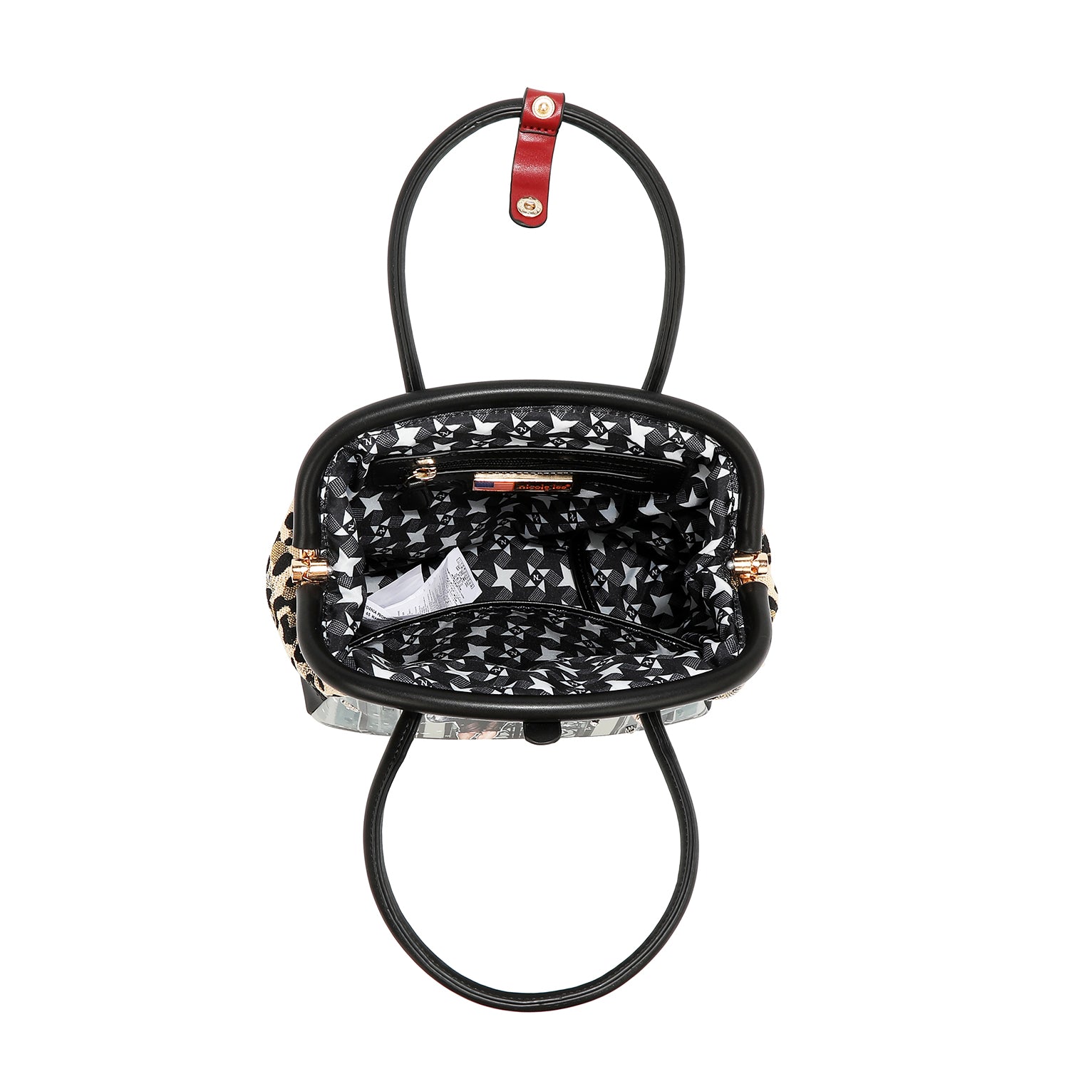 BAG WITH FRAME (<tc>MODA SNOWFLAKE</tc>)