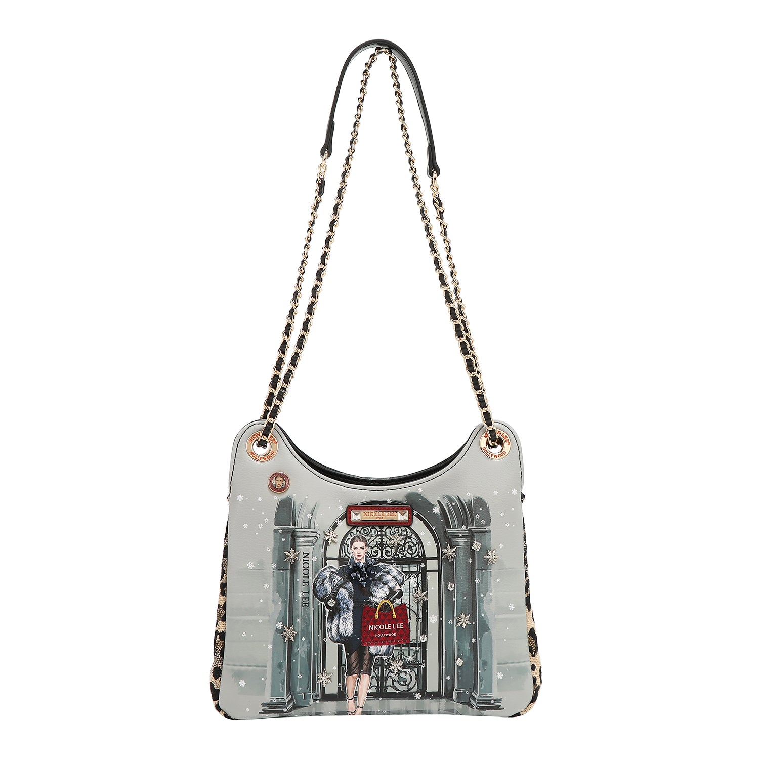 SCHULTERTASCHE (<tc>MODA SNOWFLAKE</tc>)