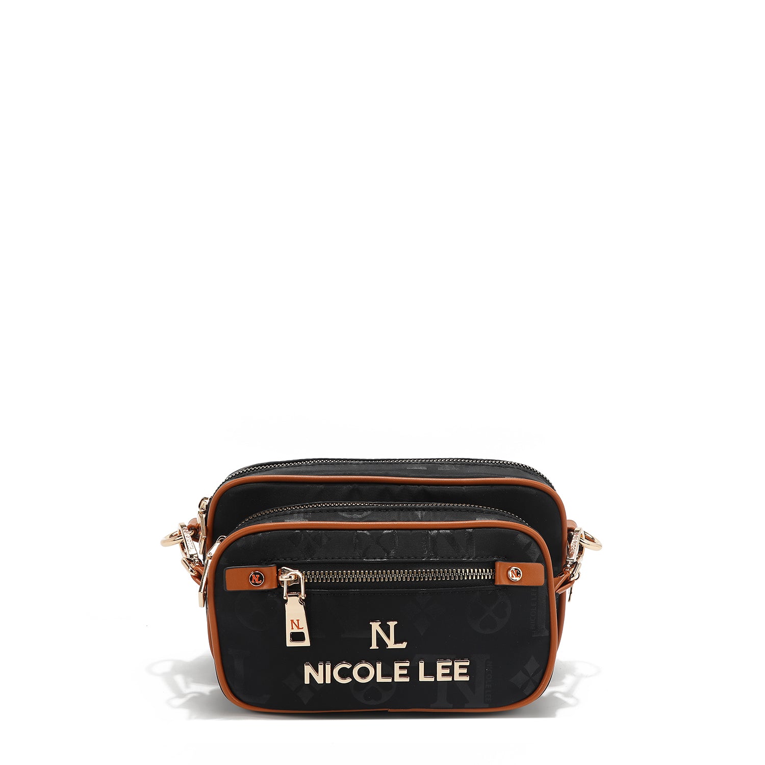 BANDOLERA MARGOT DE 2 PIEZAS (NEGRO)