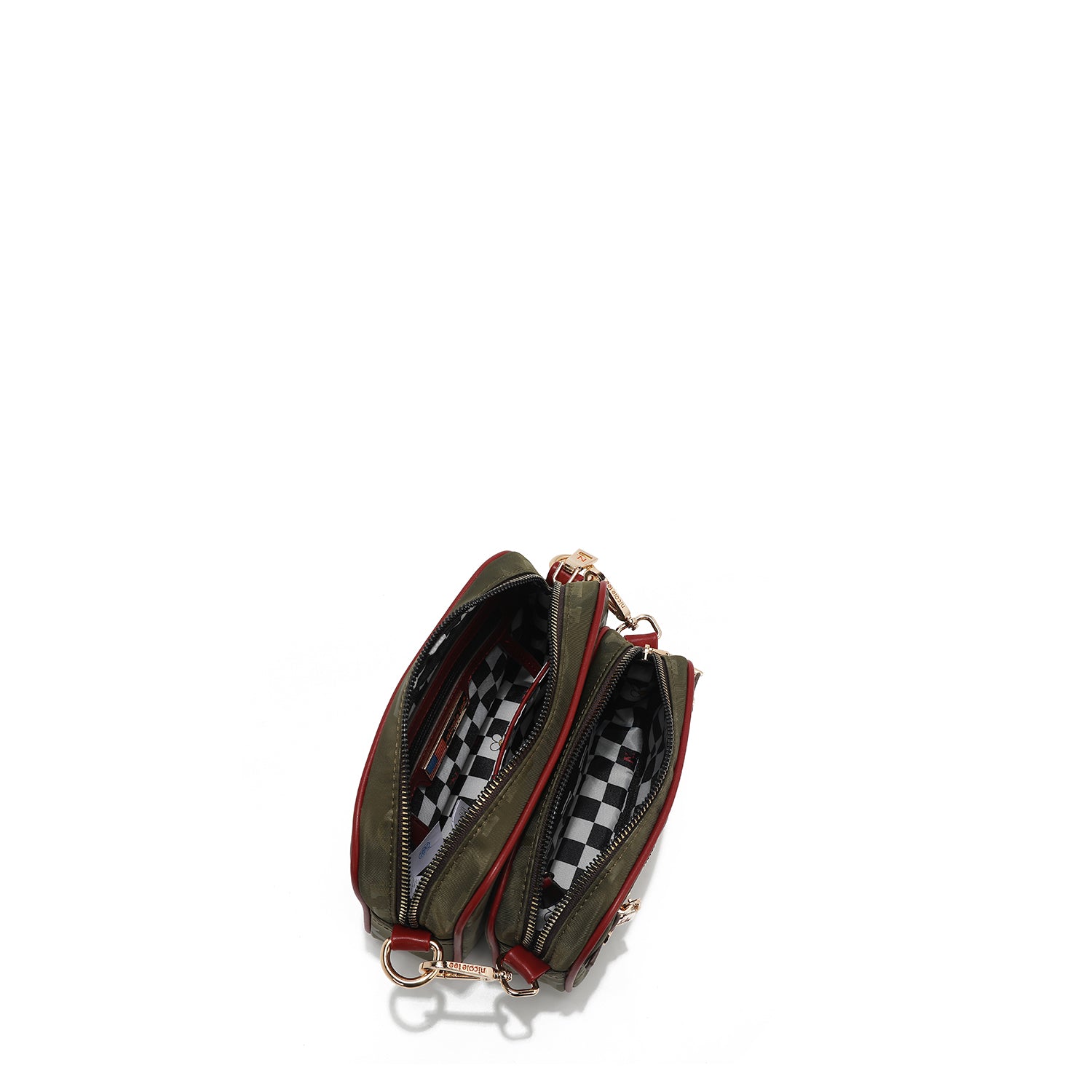 BANDOLERA MARGOT DE 2 PIEZAS (ROJO)