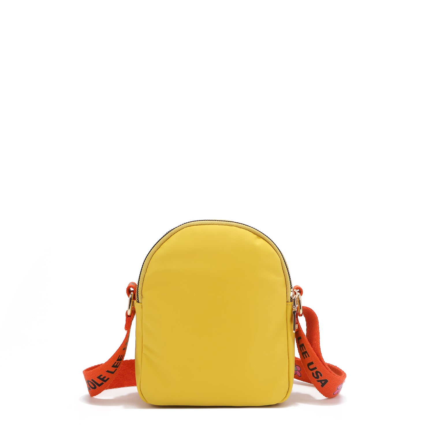 BOLSO CRUZADO CON PARCHES DE COLORES (AMARILLO)