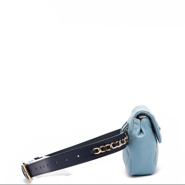 RIÑONERA/BANDOLERA ACOLCHADA (AZUL)