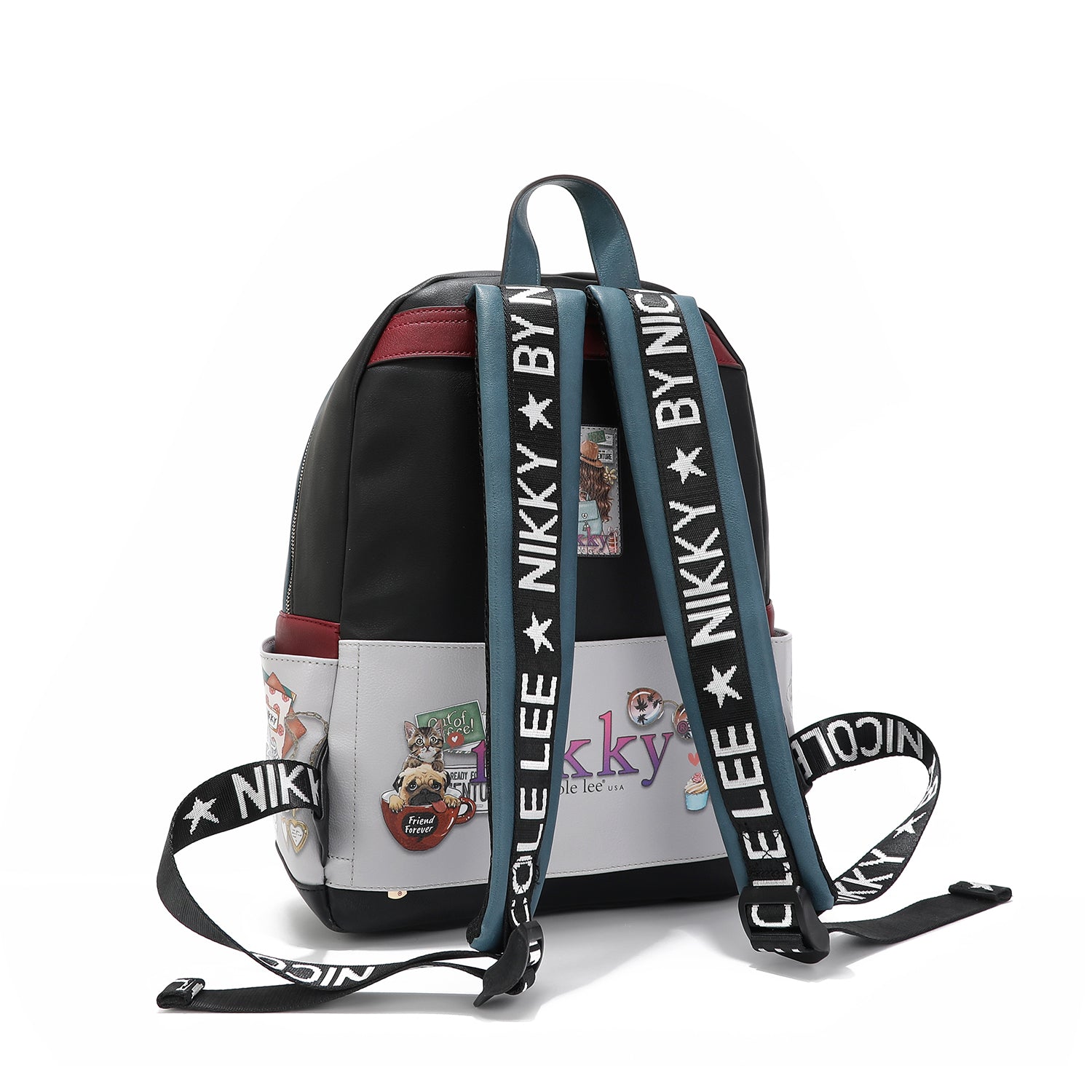 MOCHILA GRANDE CON SOLAPA NIKKY WORLD