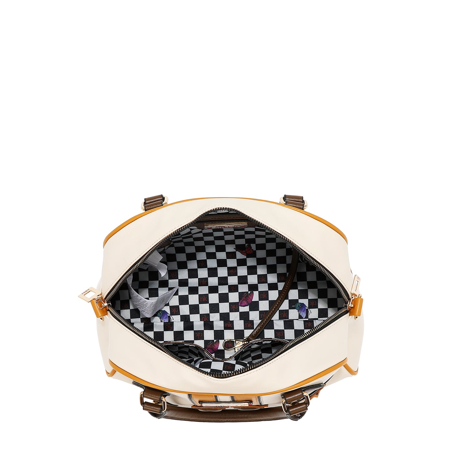 BOLSO DOMO VARSITY (BLANCO)